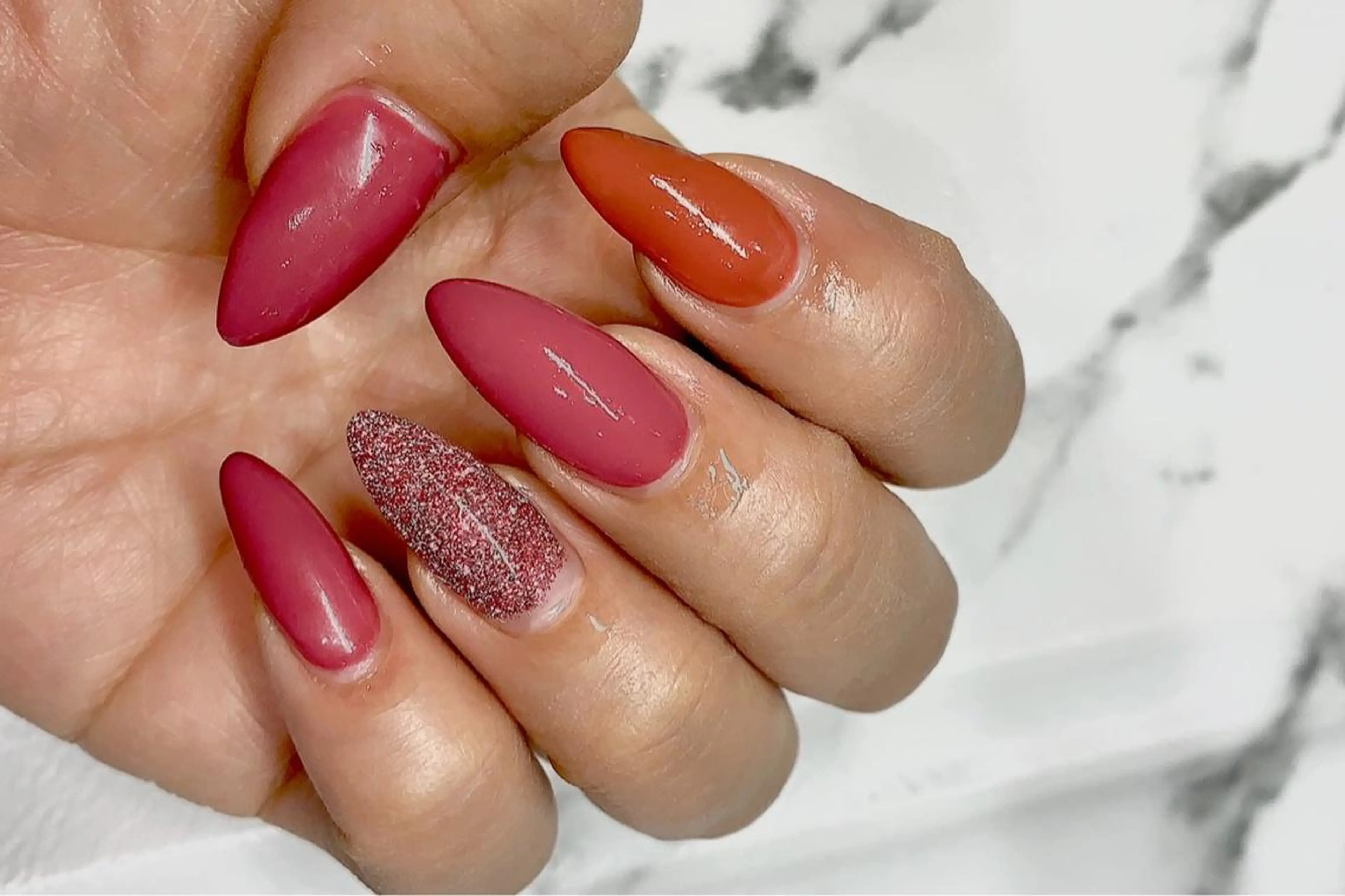 ネイル フラッシュネイル スカルプネイル シンプルネイル ハンドネイル x.1.0.nail ♡Cのネイルデザイン