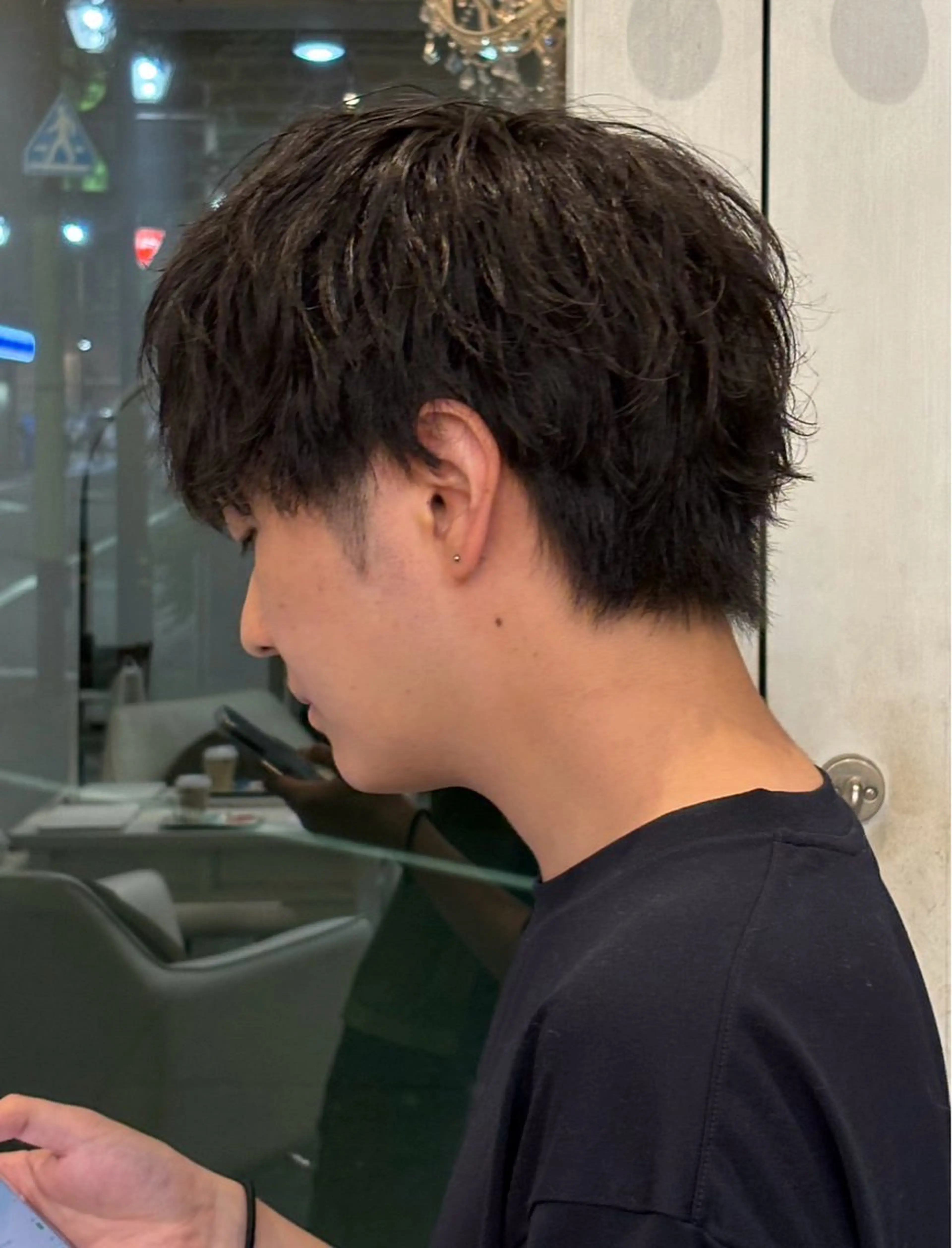 6/1​〜​💙リタッチカラー+プチスパ💙オージュアケア🌻[メンズ]※ミルボンID登録必須⚠️白髪染め可◎ブリーチ不可の写真