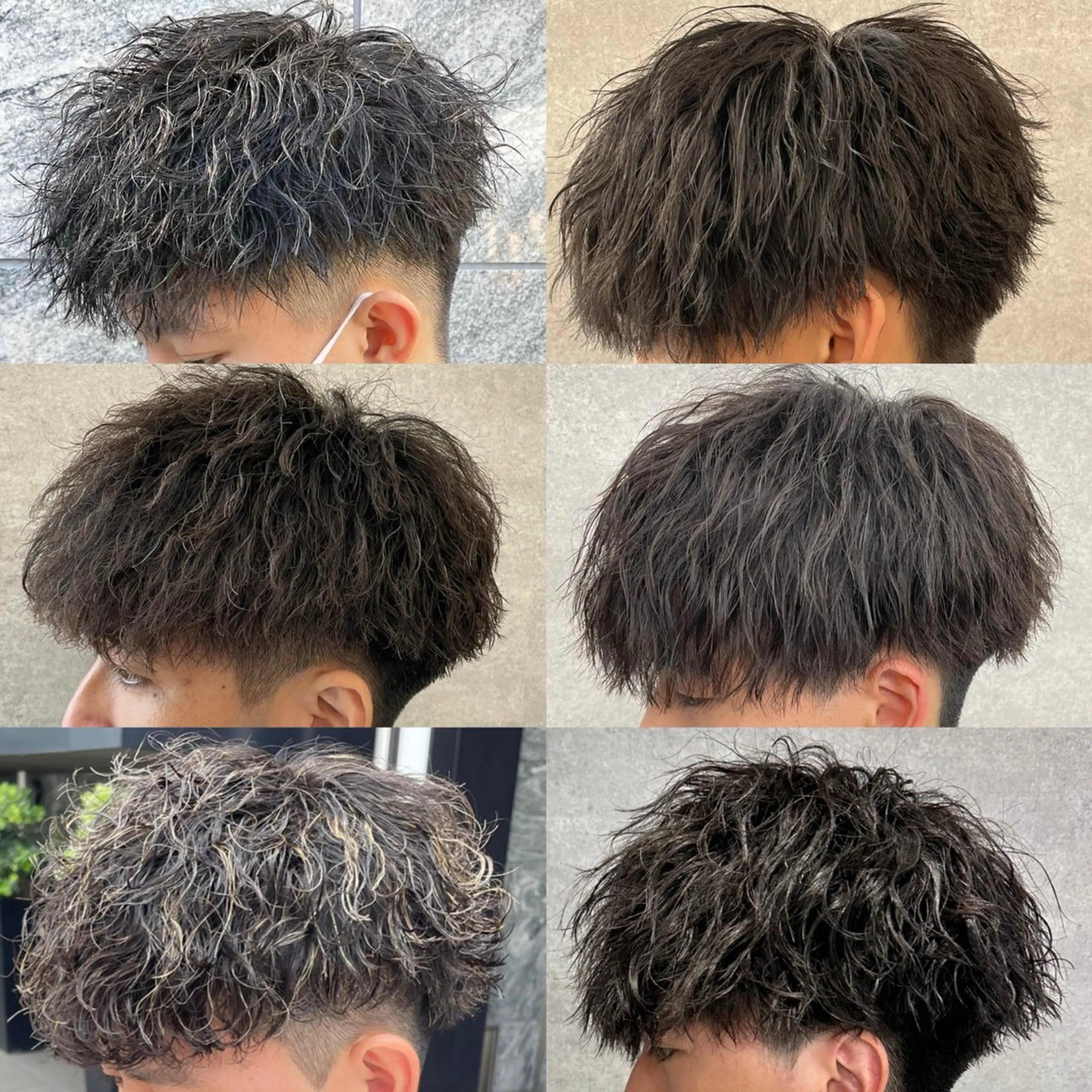 ショート カット パーマ パーマ指名率No1 メンズ特化ケイトのヘアスタイル