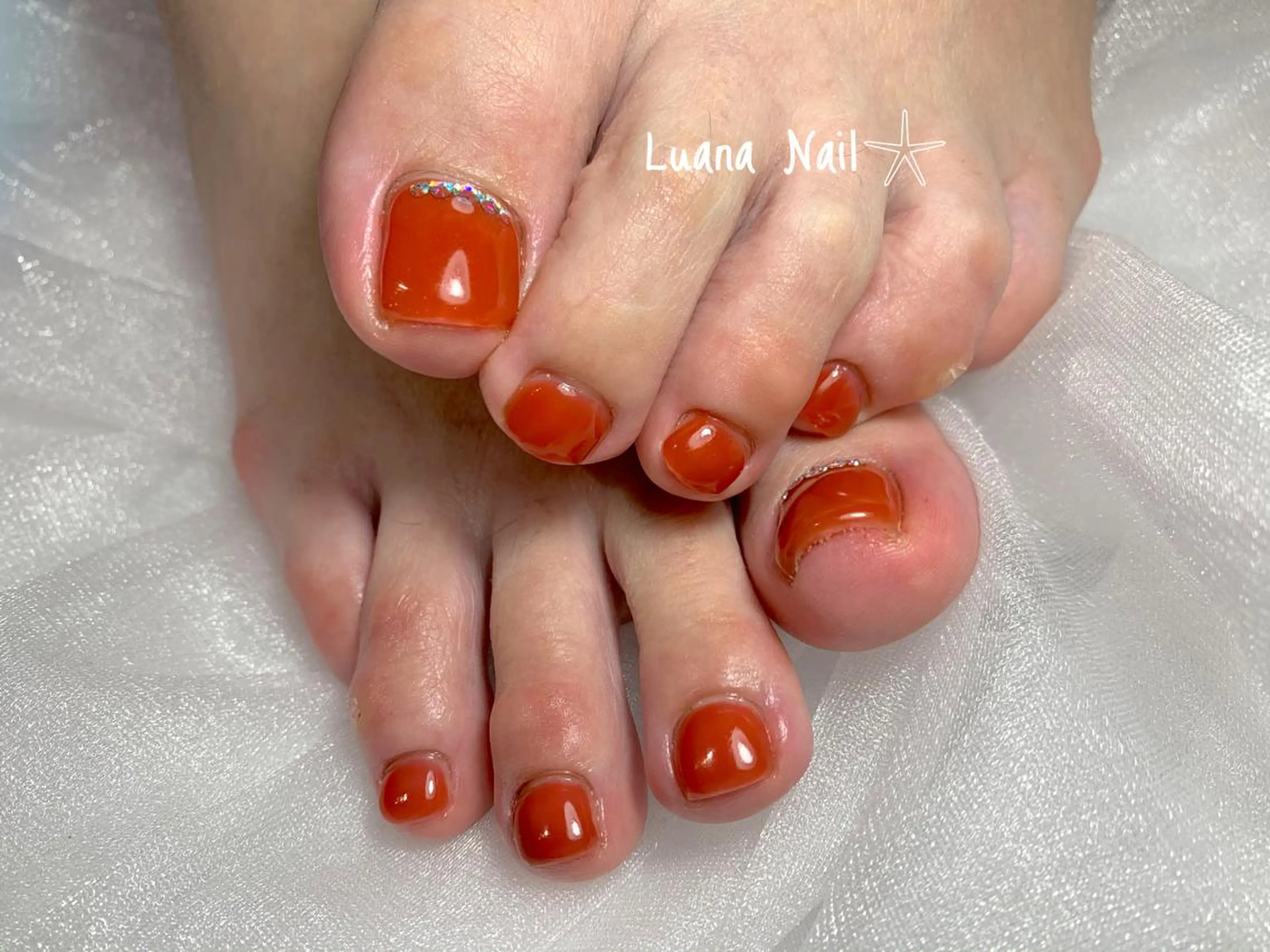 ネイル フットネイル BeauJu by Luana Nail所属・BeauJu by Luana Nailのネイルデザイン