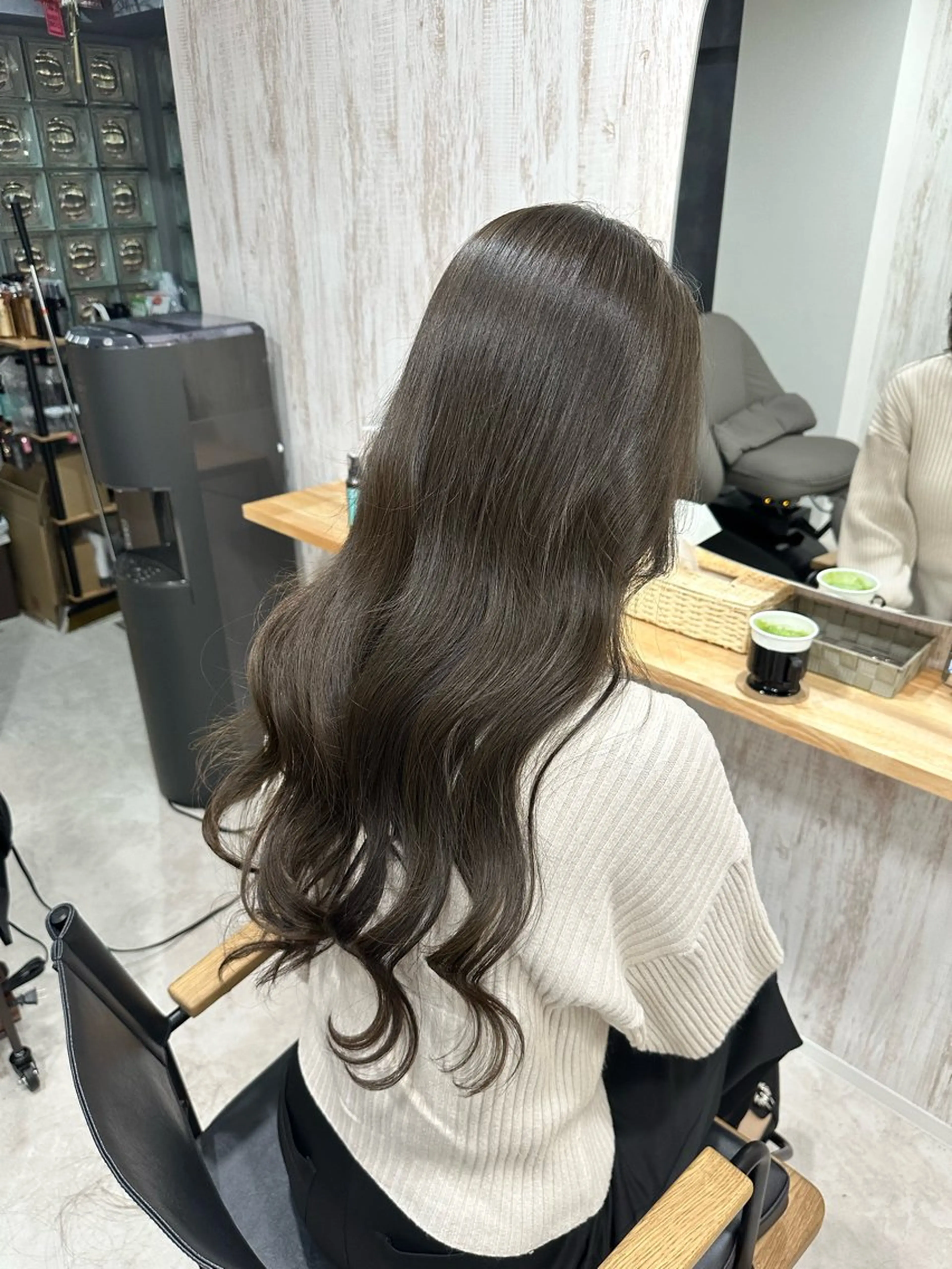 ロング カラー カット ヘアカラー トリートメント 鈴木 悠平のヘアスタイル