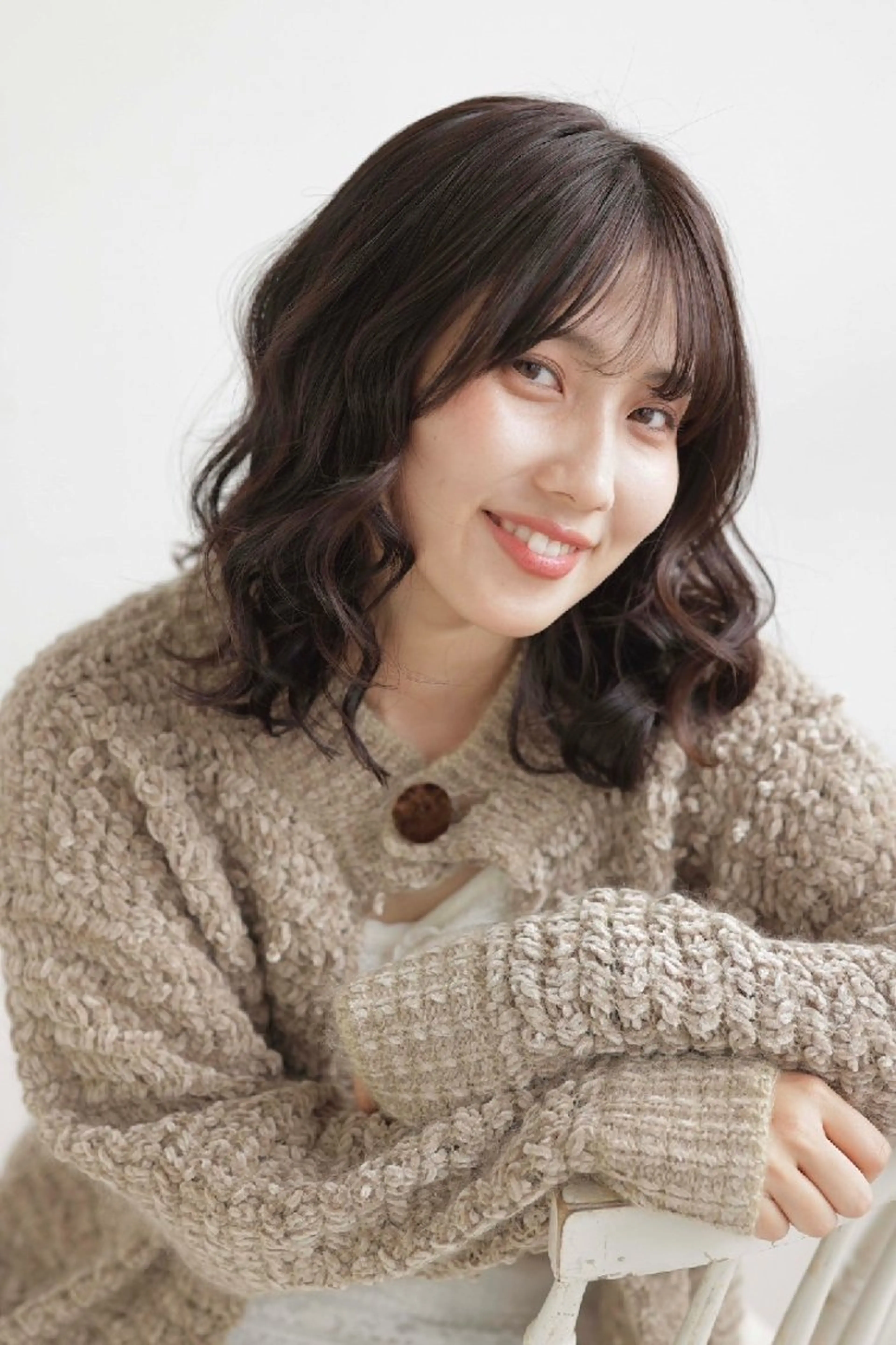 カラー 束感まつぱ🥑🤍 NATUKI🤍のヘアスタイル