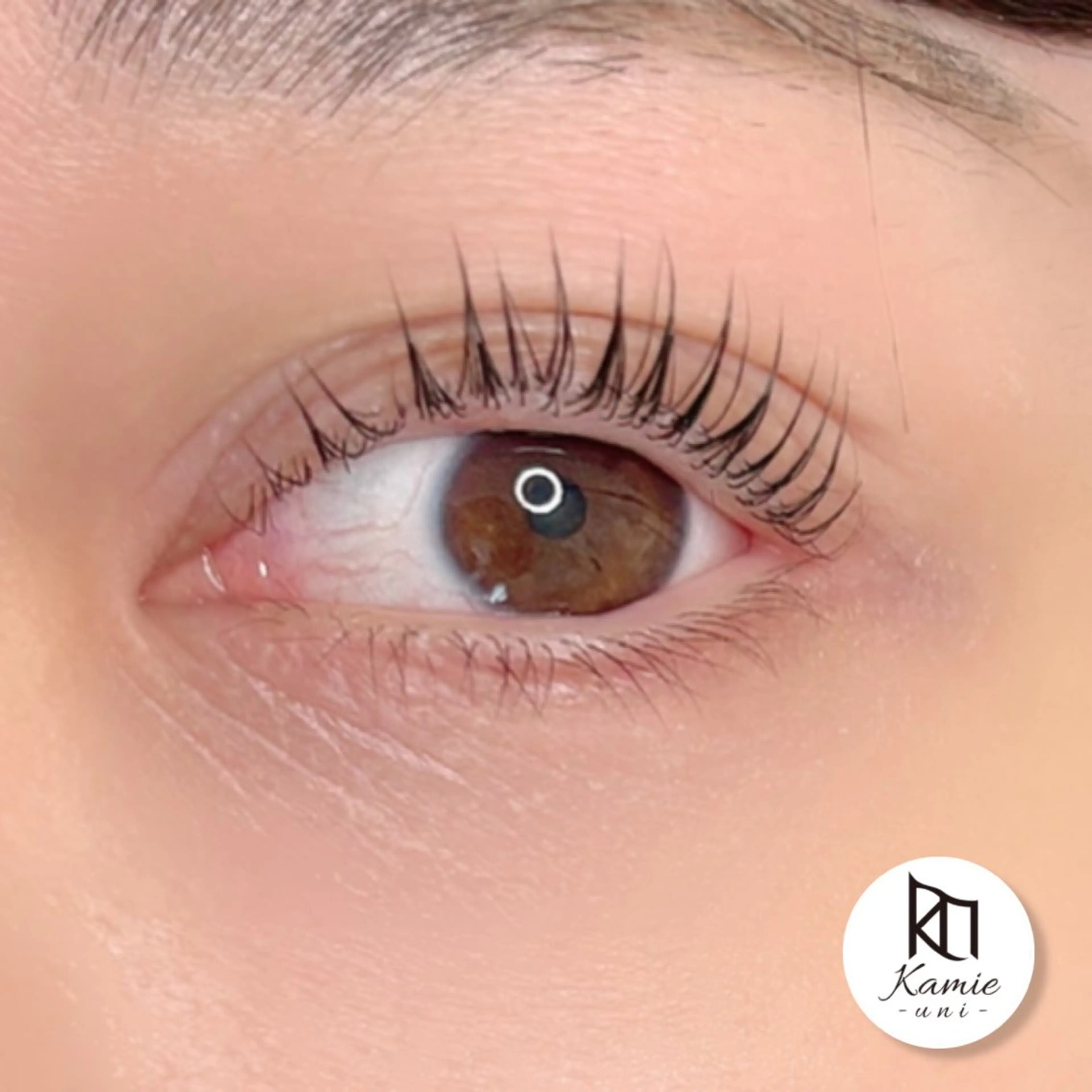 マツエク・マツパ パリジェンヌラッシュリフト まつげパーマ Kamie-uni- 森蔭のマツエク・マツパデザイン