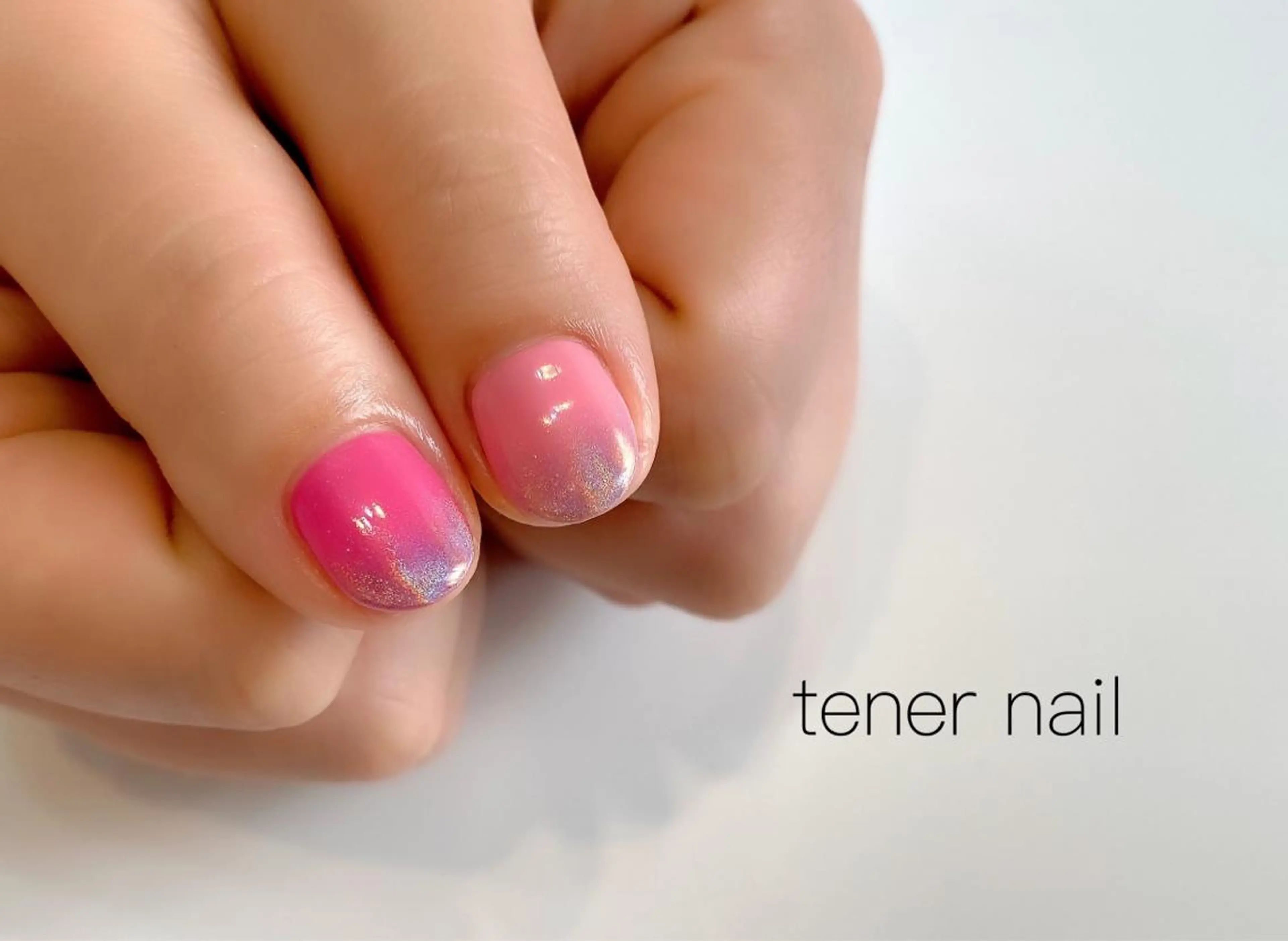ネイル ピンク ぷっくりネイル テネルネイル tener nailのネイルデザイン
