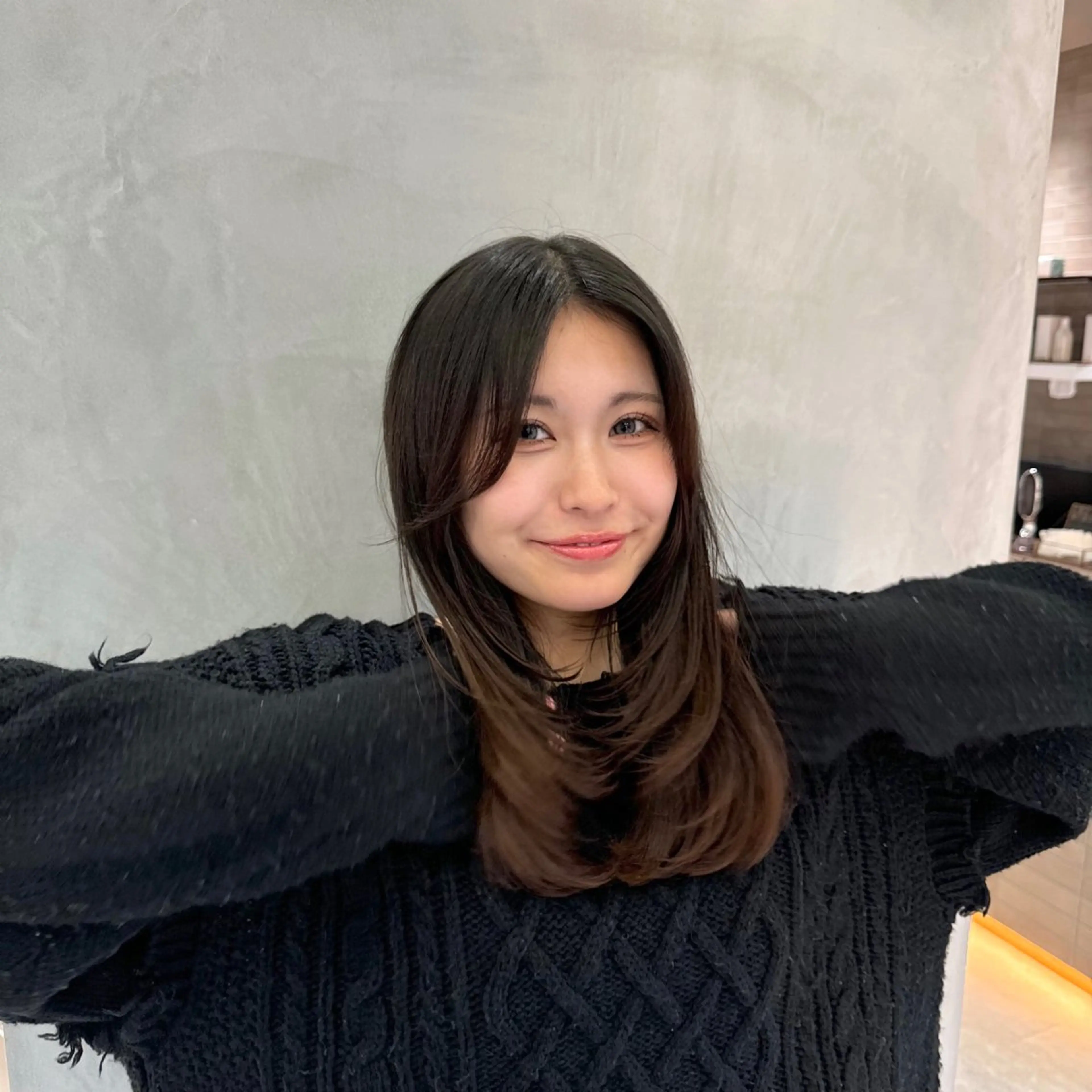 ロング 🦋美髪矯正、髪質 改善のプロ🦋アオイのヘアスタイル