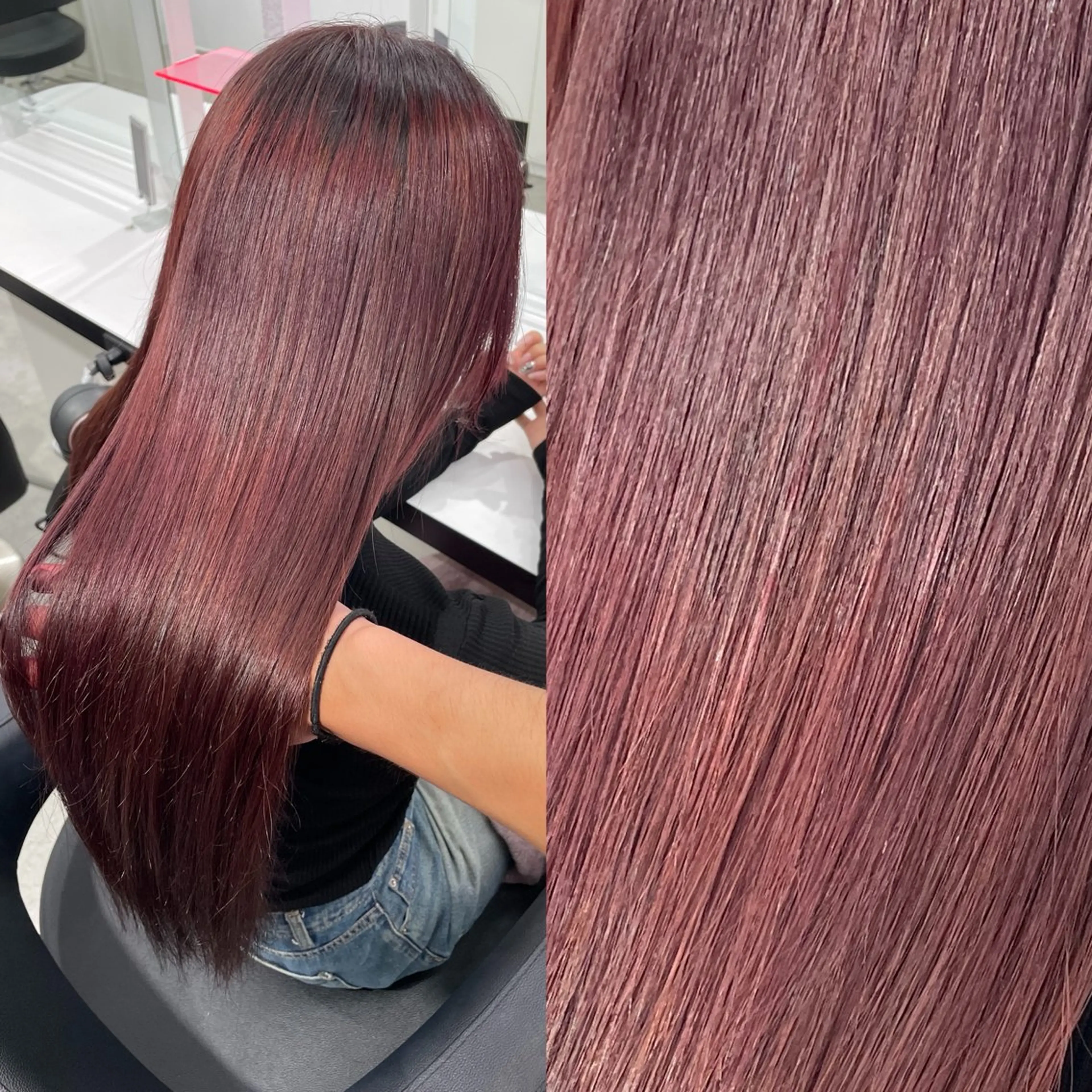 ロング カラー 履歴修正屋さん／ ブロンド／ホワイトのヘアスタイル