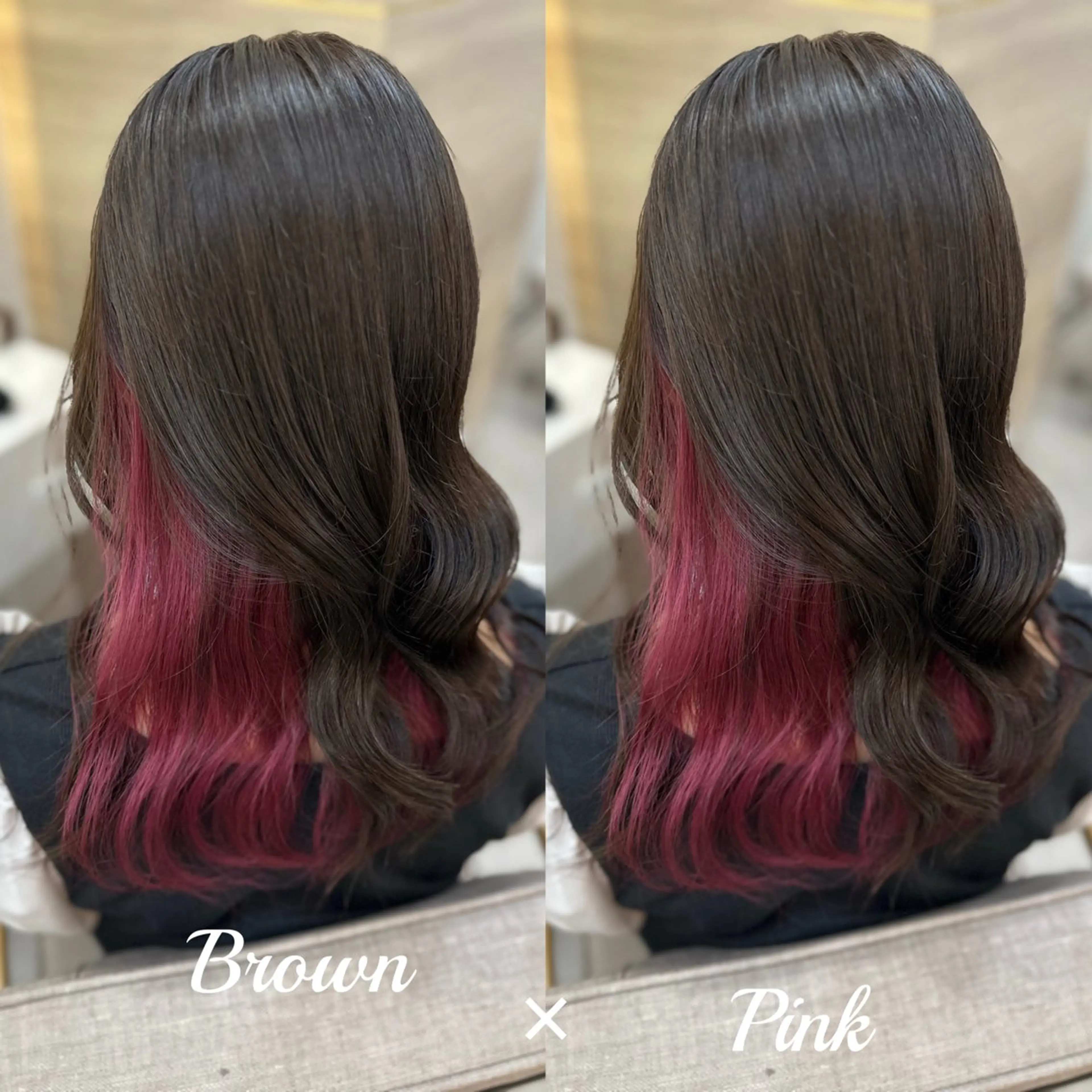 ロング ヘアカラー トリートメント lovis🧸ゆうあ 🧸/透明感カラーのヘアスタイル