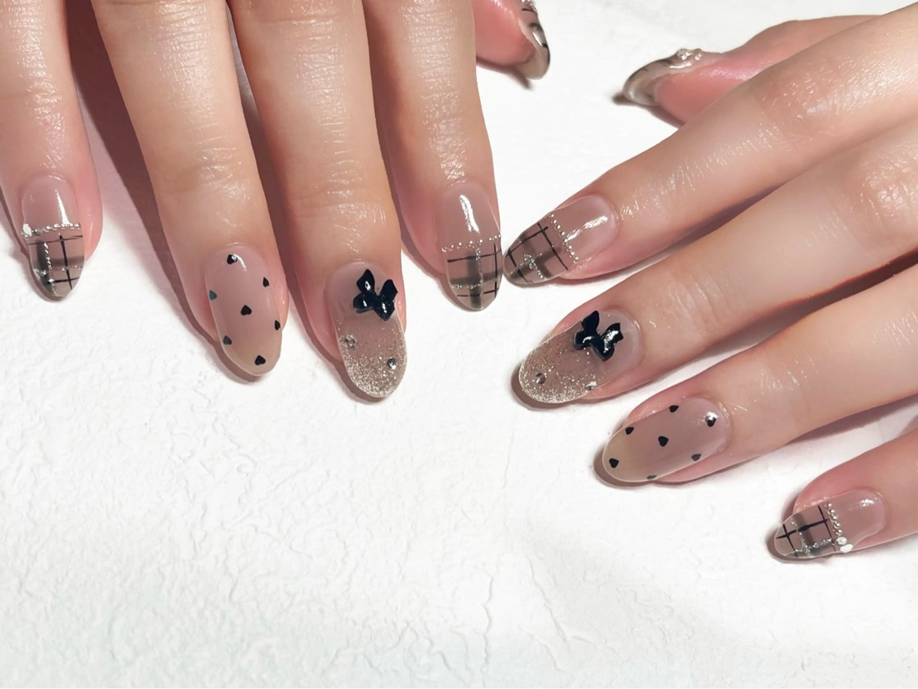 ネイル 持ち込み ハンドネイル EASTHAM 後藤百香のネイルデザイン