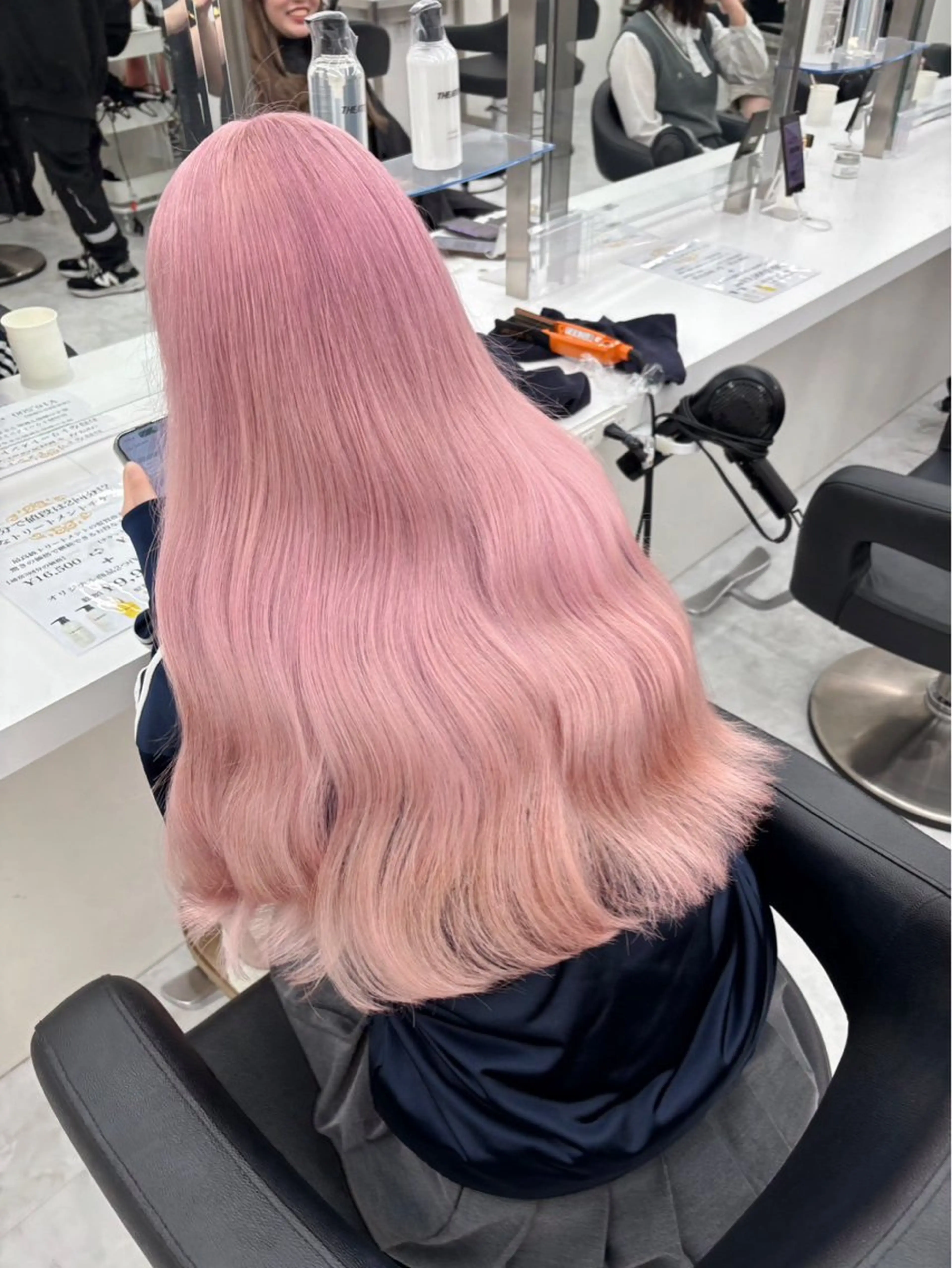 【🐈‍⬛ミニモ限定🐈‍⬛】似合わせカット➕ケアブリーチダブルカラー🎀🍨の写真