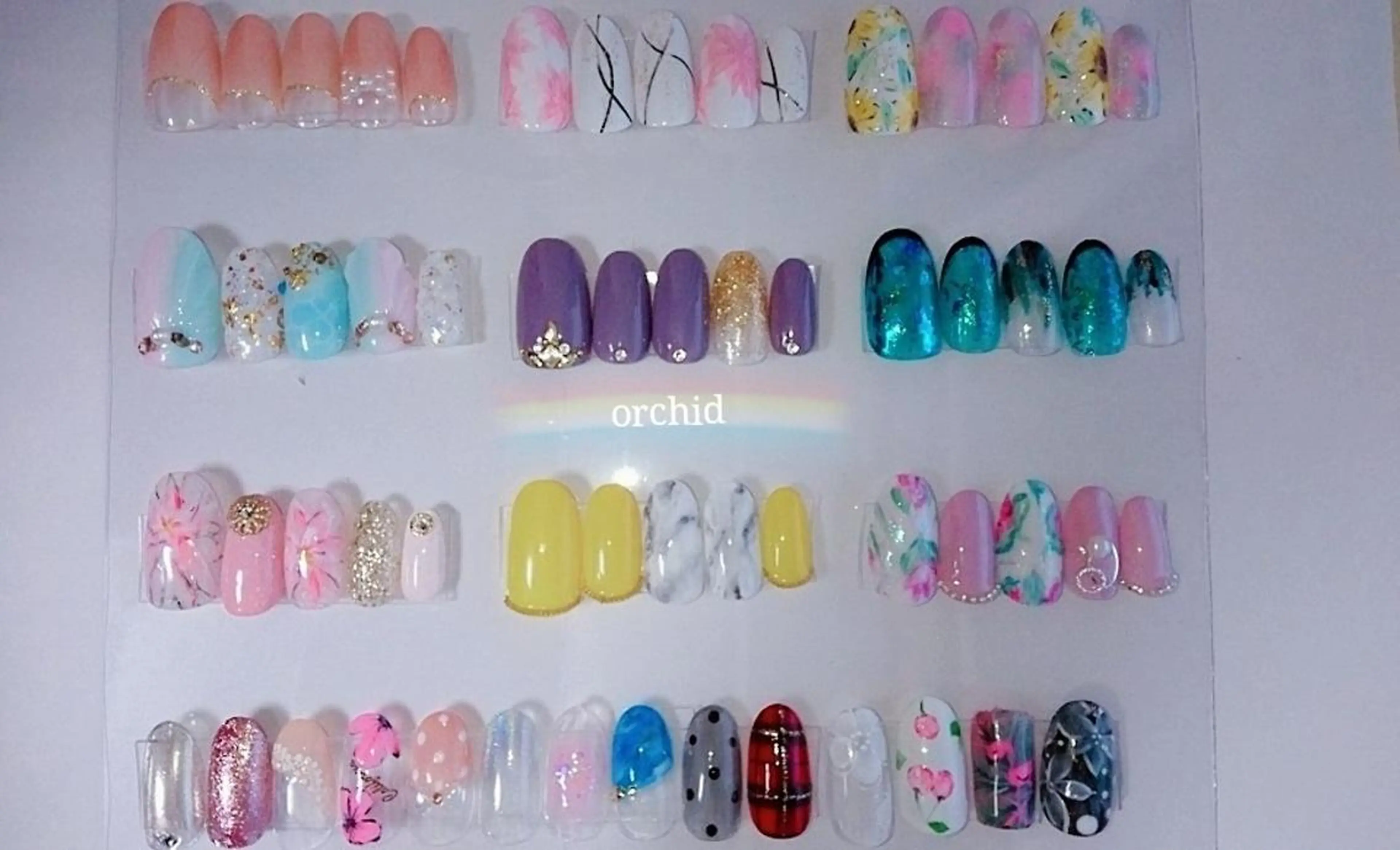 ネイル orchid ♡オーキッドのネイルデザイン