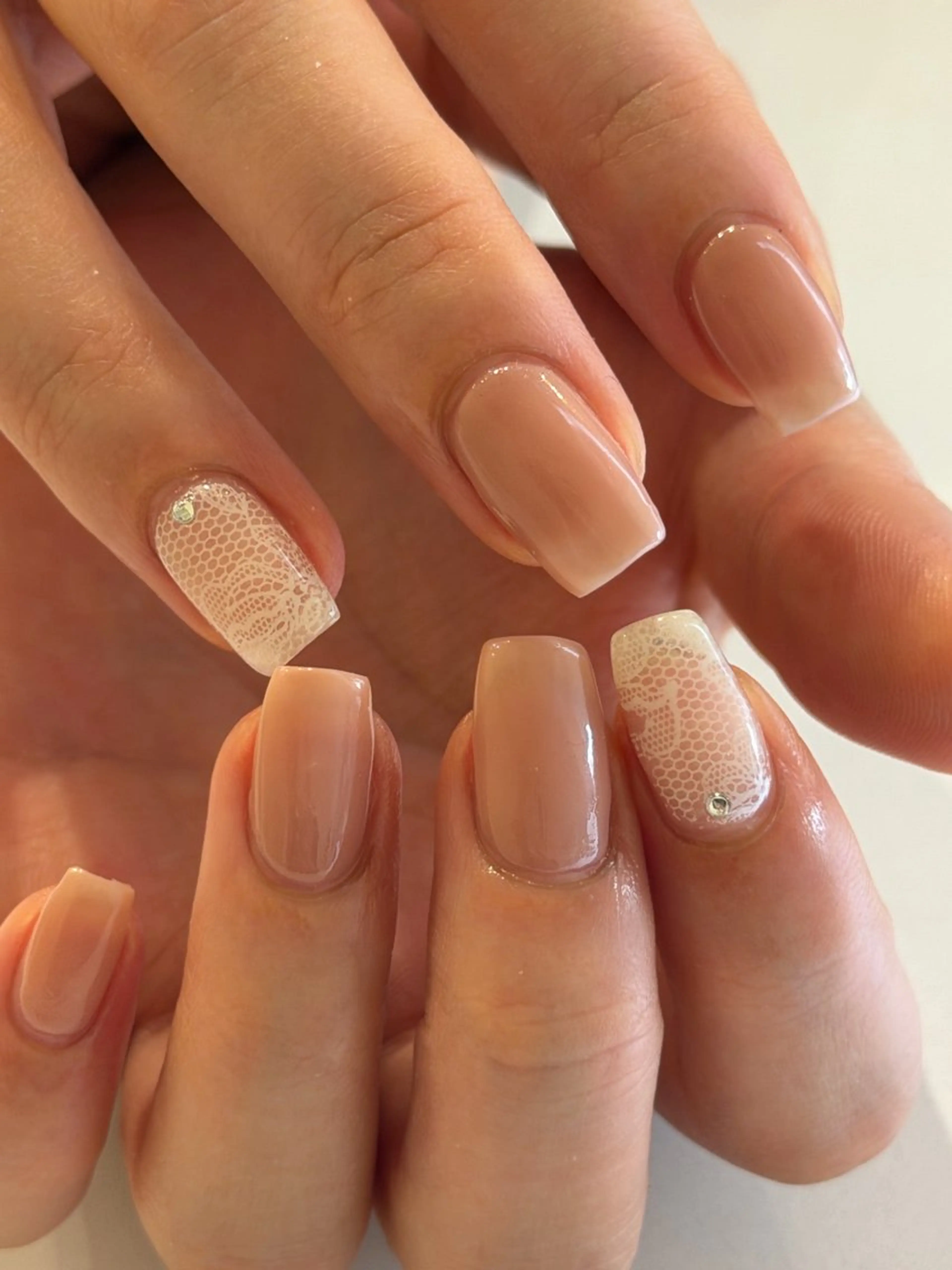ネイル レース ハンドネイル Ann nailのネイルデザイン