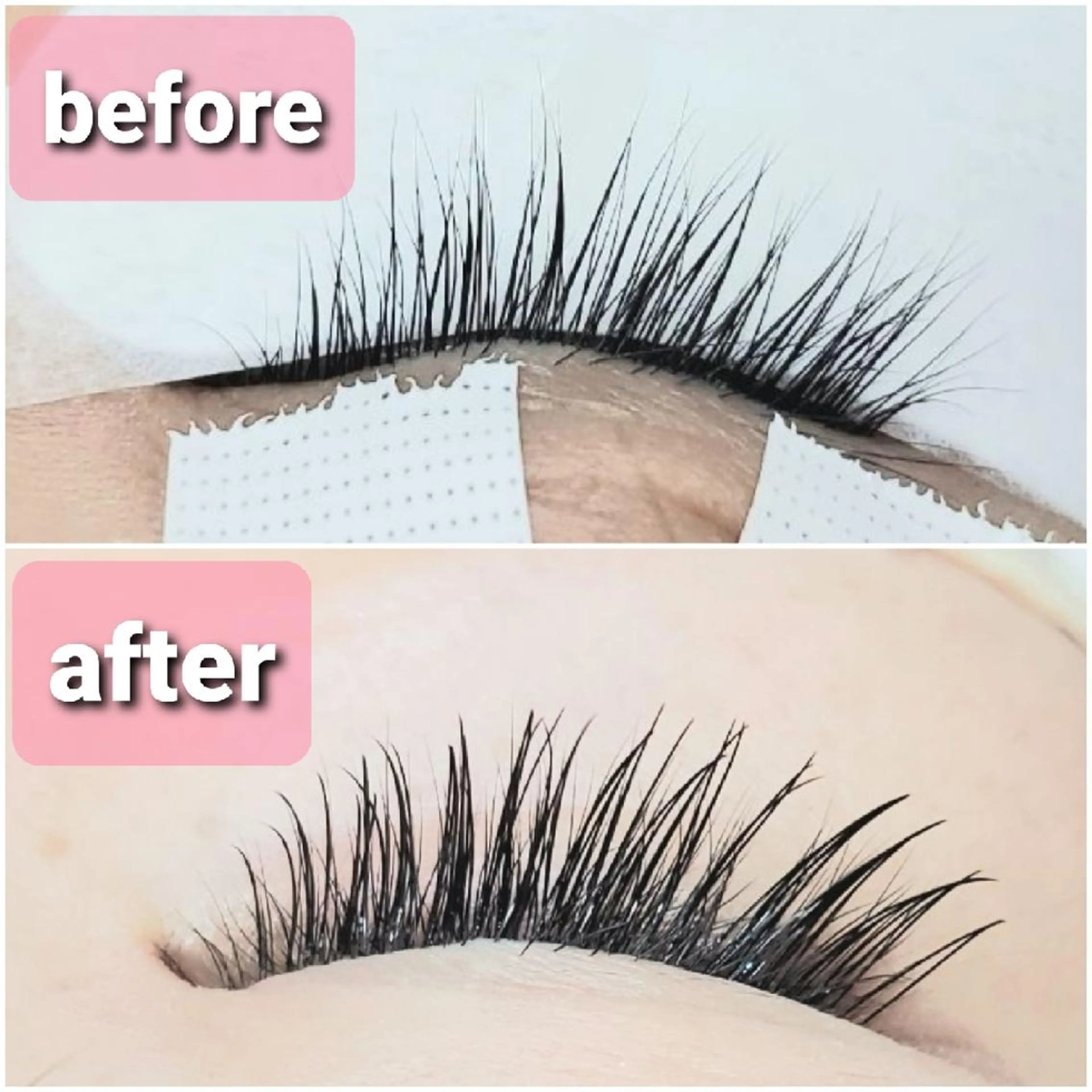 マツエク・マツパ フラットラッシュ Jカール RICOA 酒井のマツエク・マツパデザイン