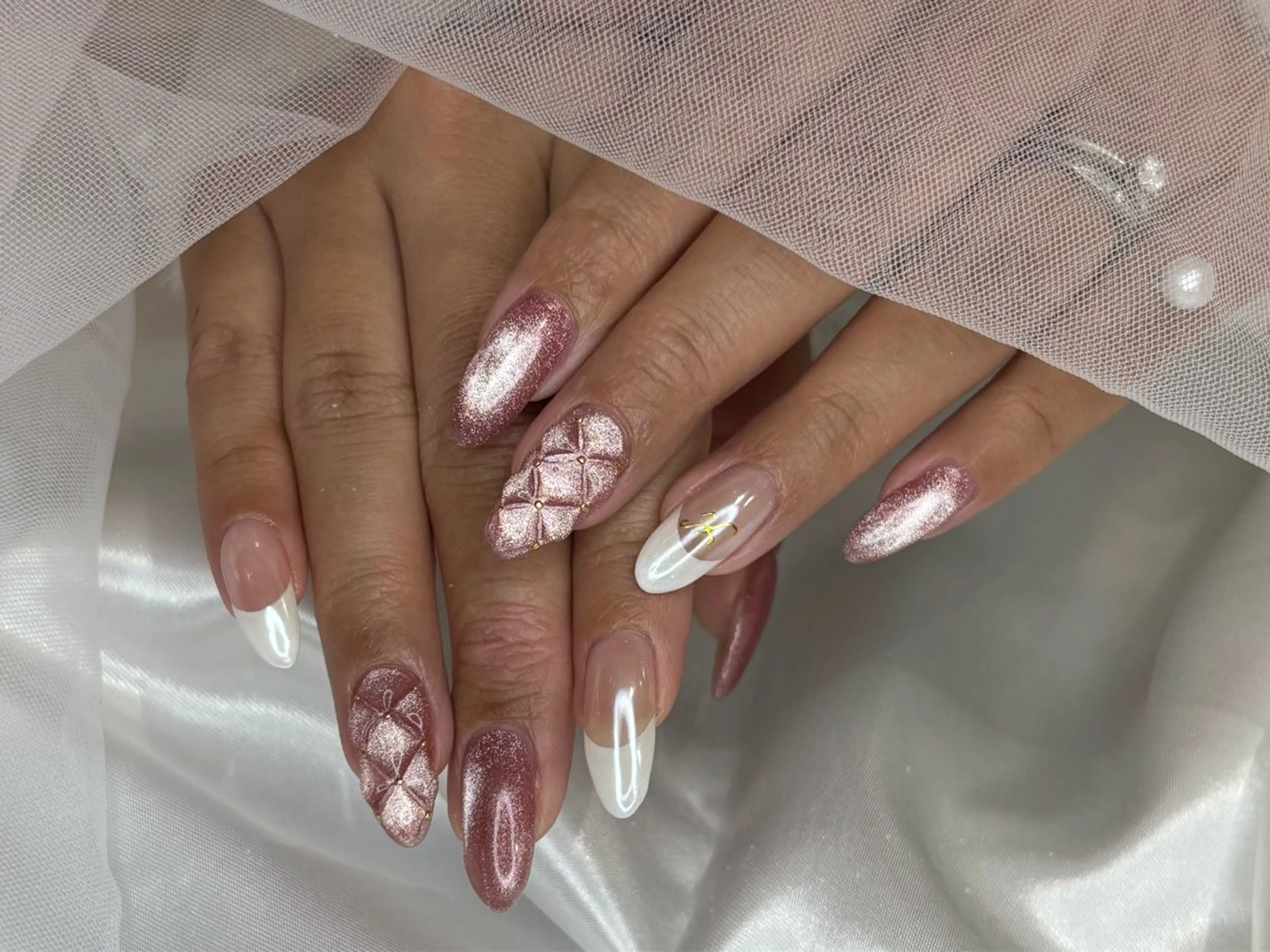 ネイル 韓国ネイル シンプルネイル ワンホンネイル ハンドネイル nailsalon JOUR Jのネイルデザイン