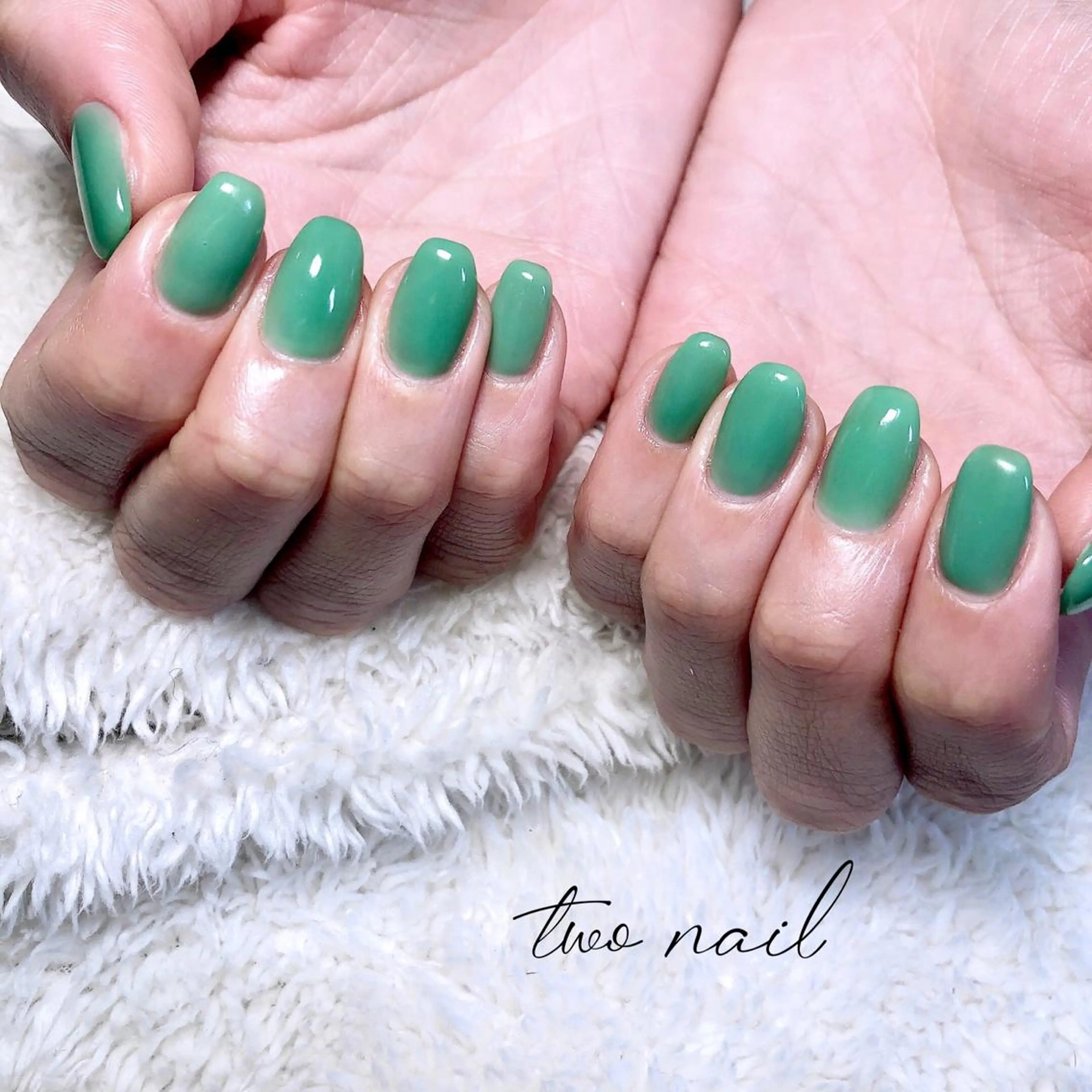 ネイル アートネイル フットネイル ハート ニュアンスネイル ホワイト ハンドネイル two nailのネイルデザイン