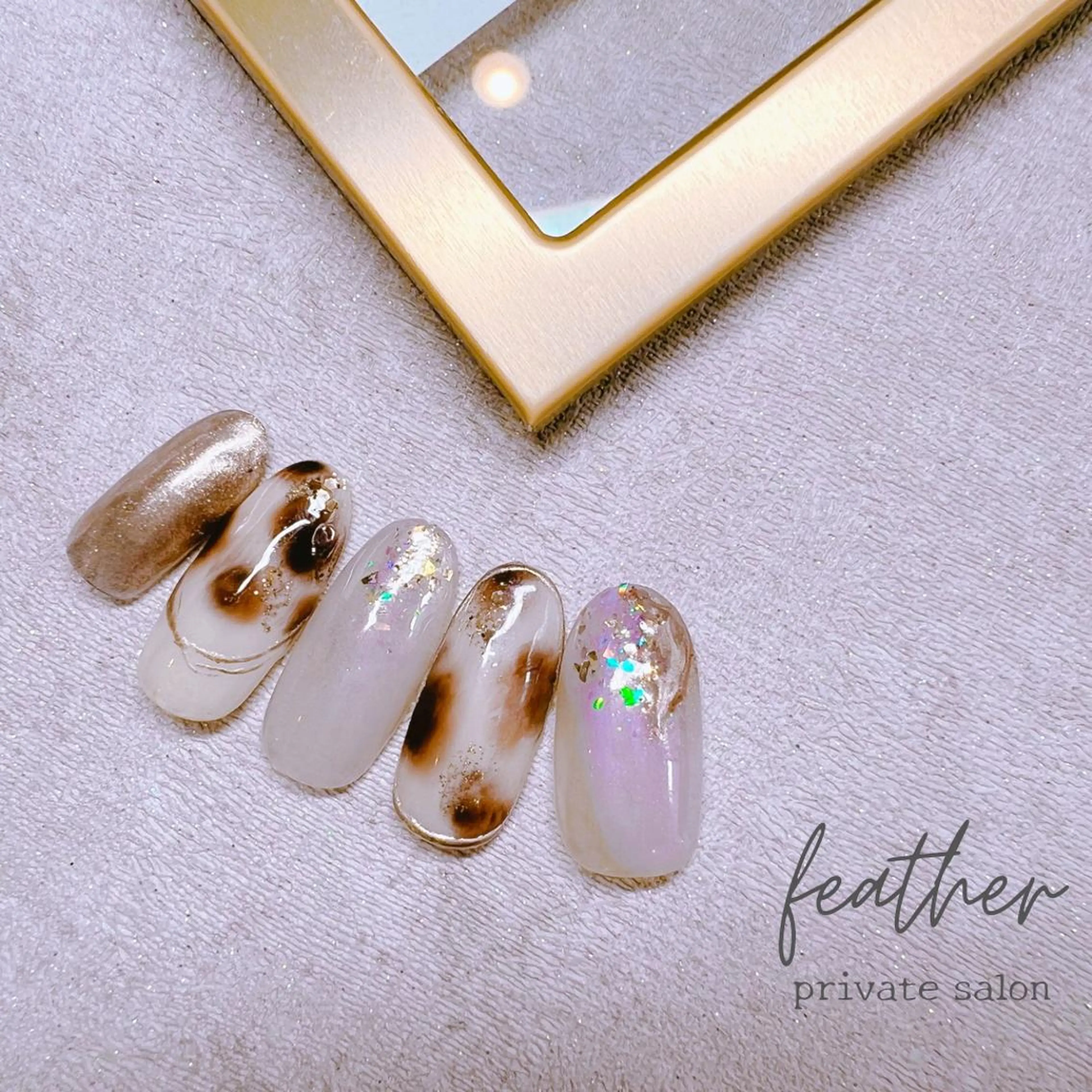 ネイル Feather MAIのマツエク・マツパデザイン