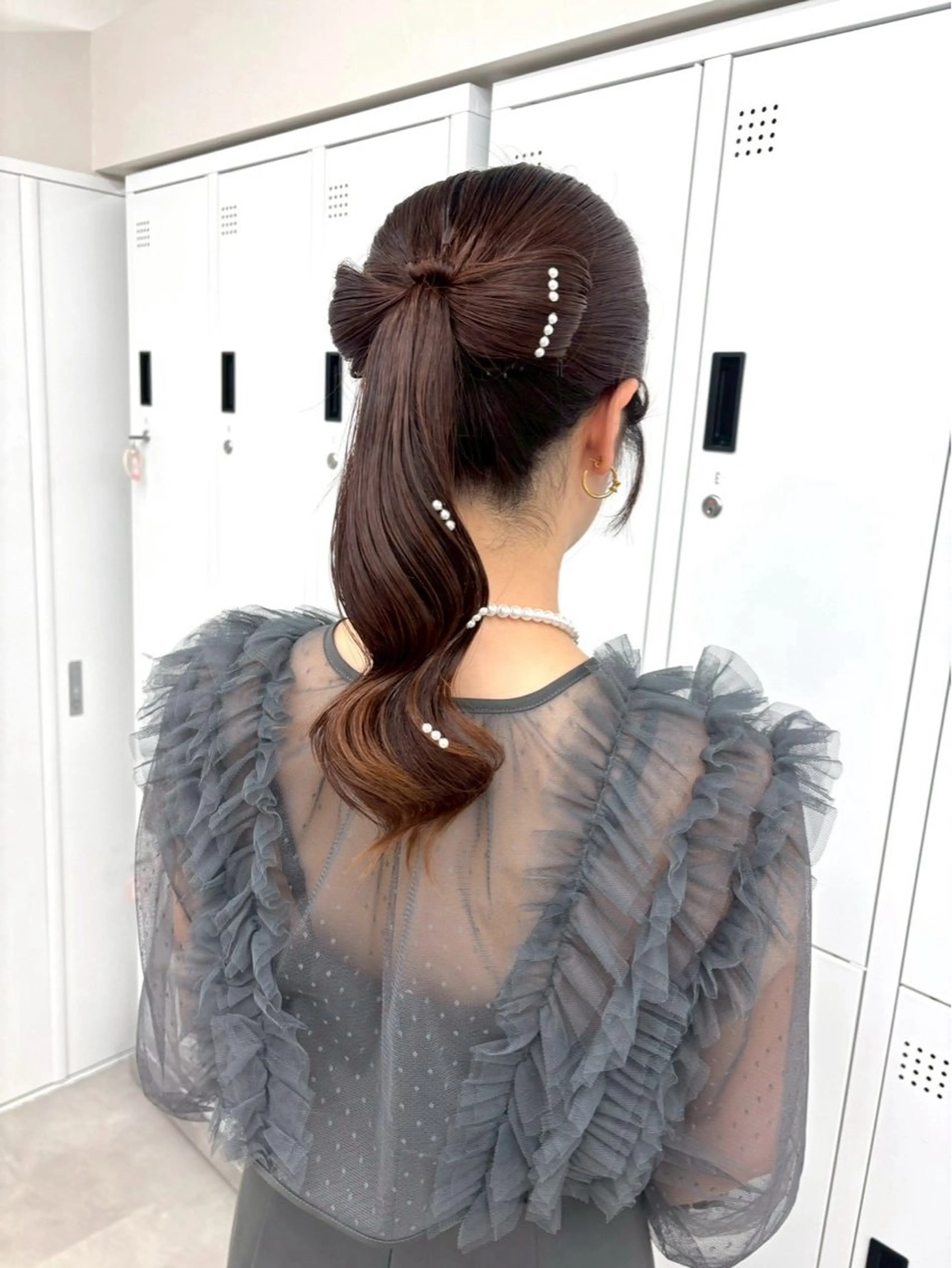 ロング ヘアセット 横浜　エクステ🎀 カラー／ルナのヘアスタイル