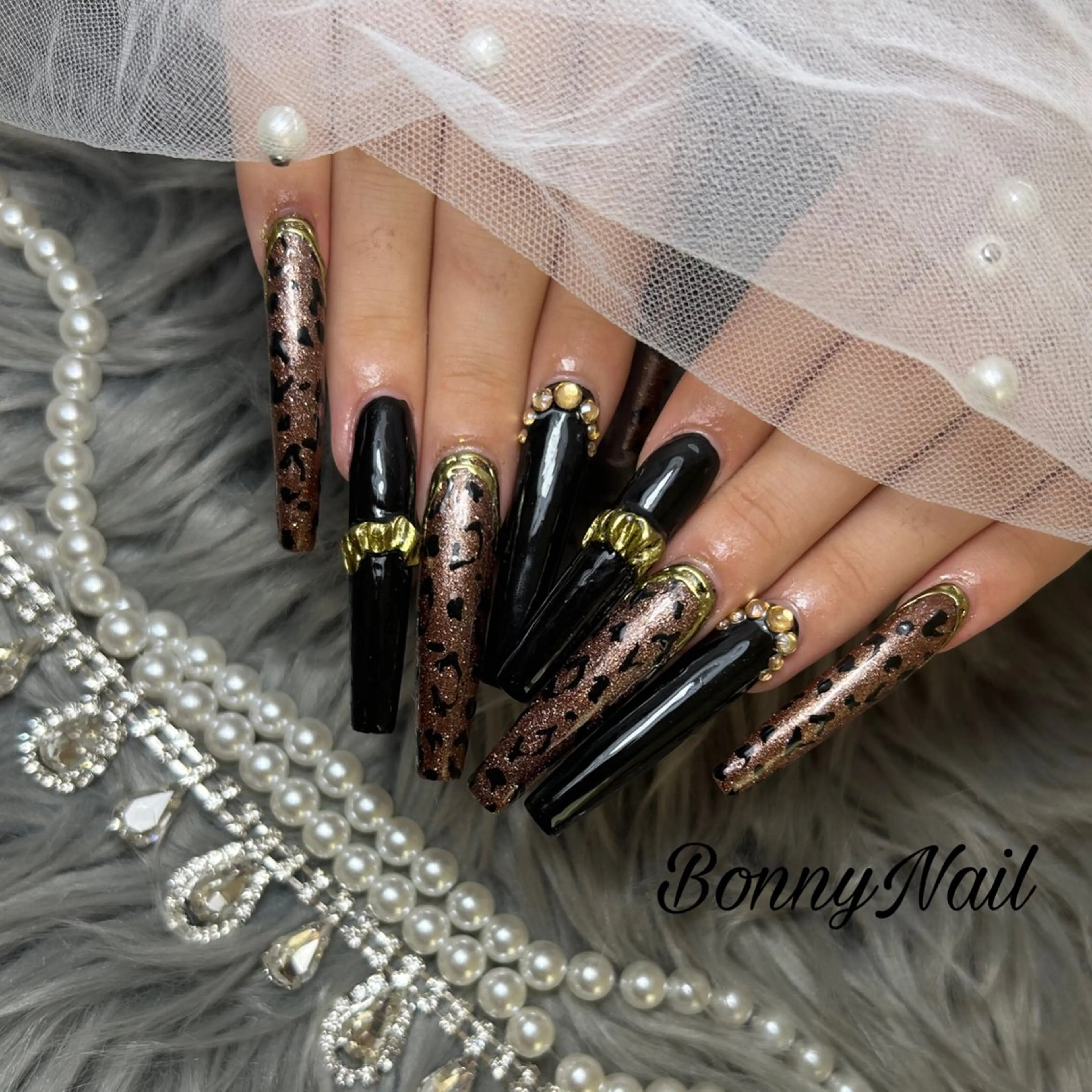ネイル ロングネイル ハンドネイル Bonny Nailのネイルデザイン