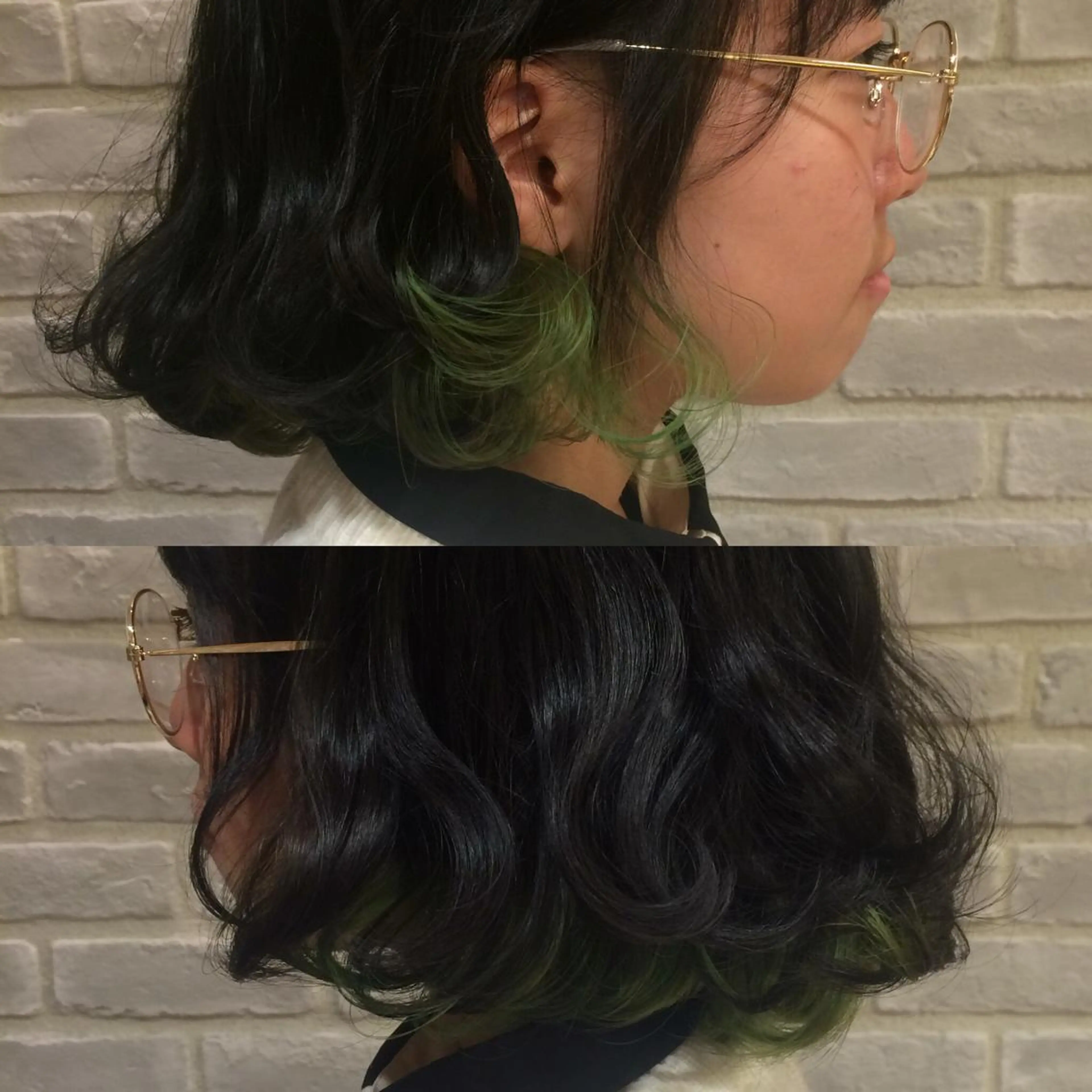 ショート ミディアム 藤井 菜緒のヘアスタイル