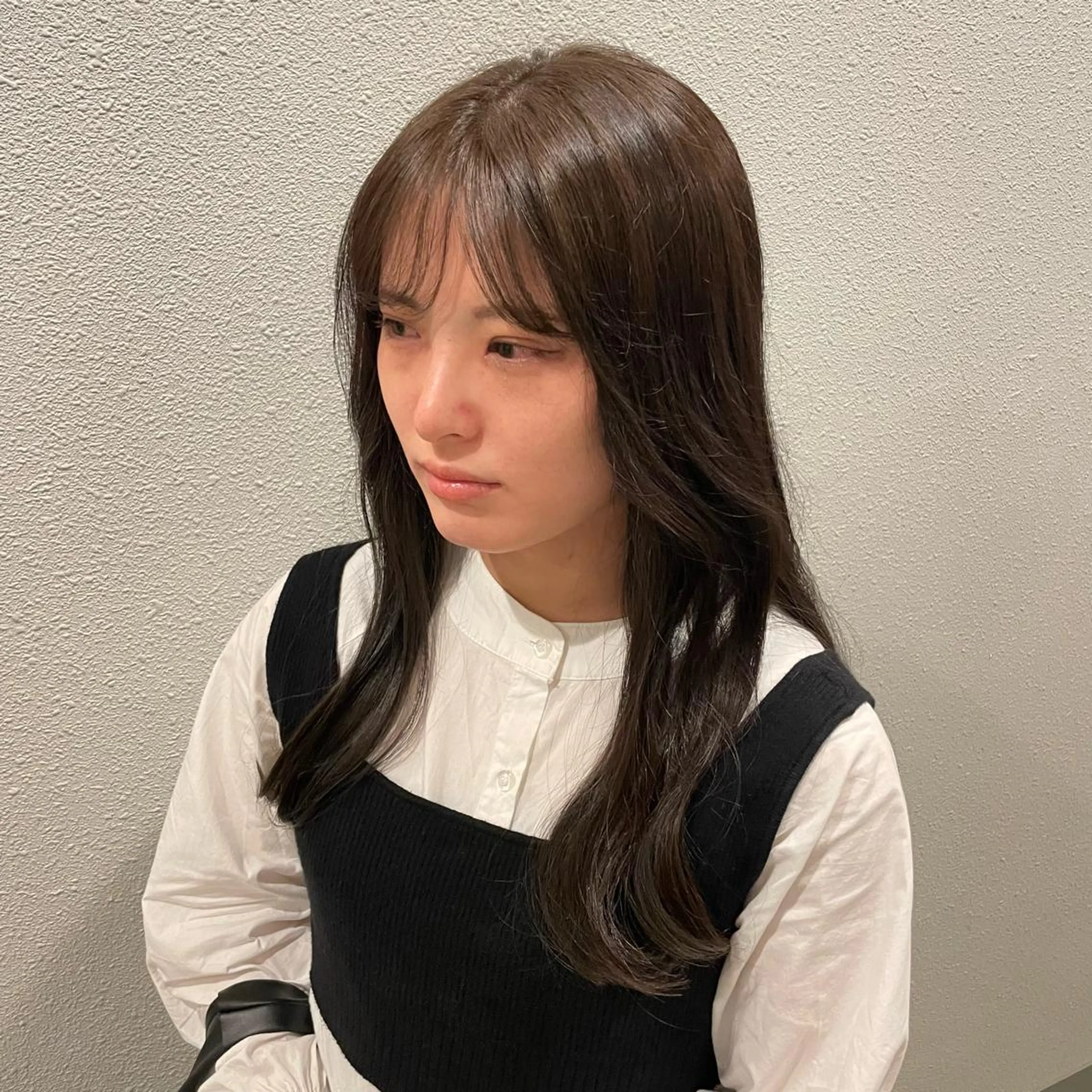 ロング カラー 💖ボブ/髪質改善 顔周りレイヤー/ユイのヘアスタイル