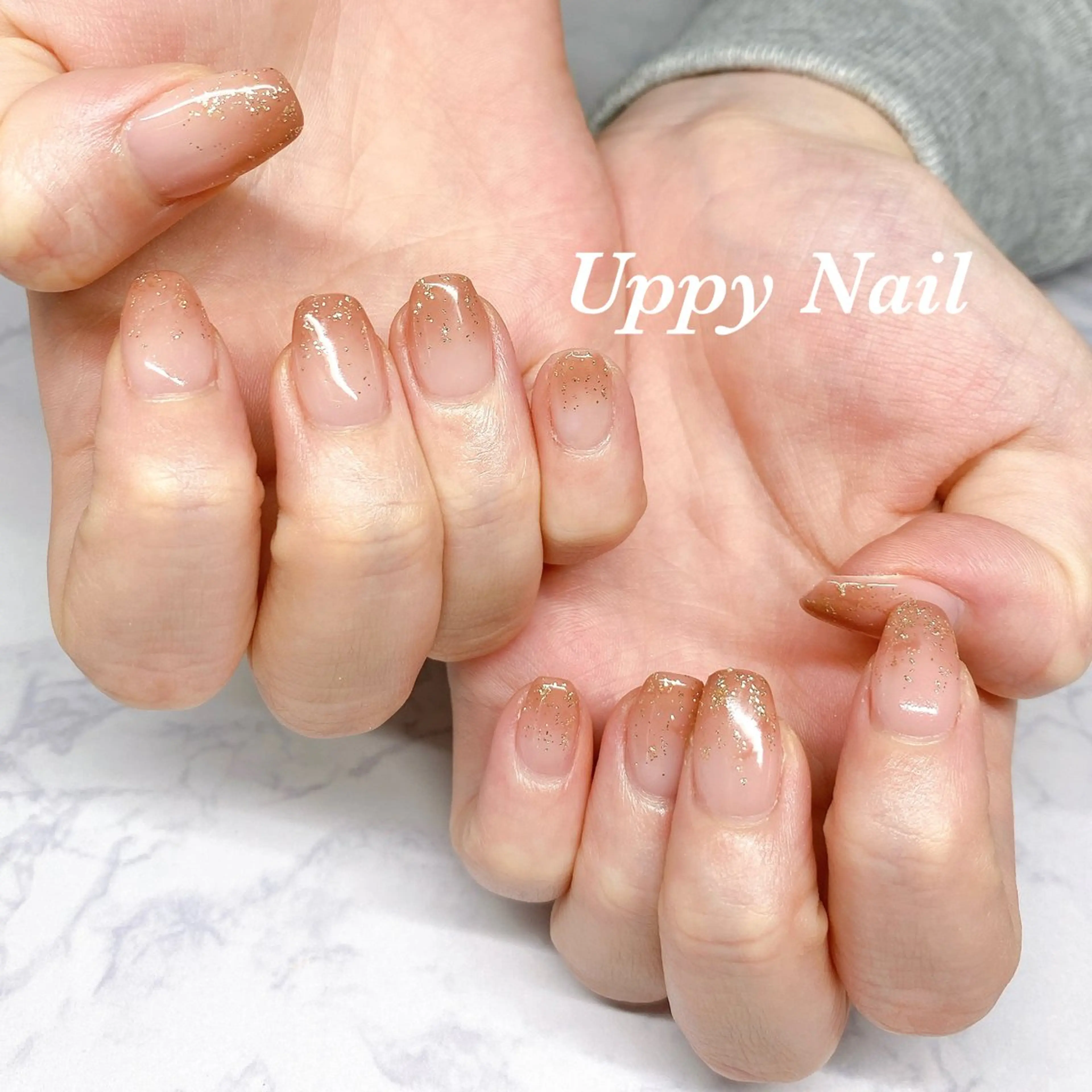 ネイル キラキラネイル ハンドネイル Uppy Nail ukyoのネイルデザイン