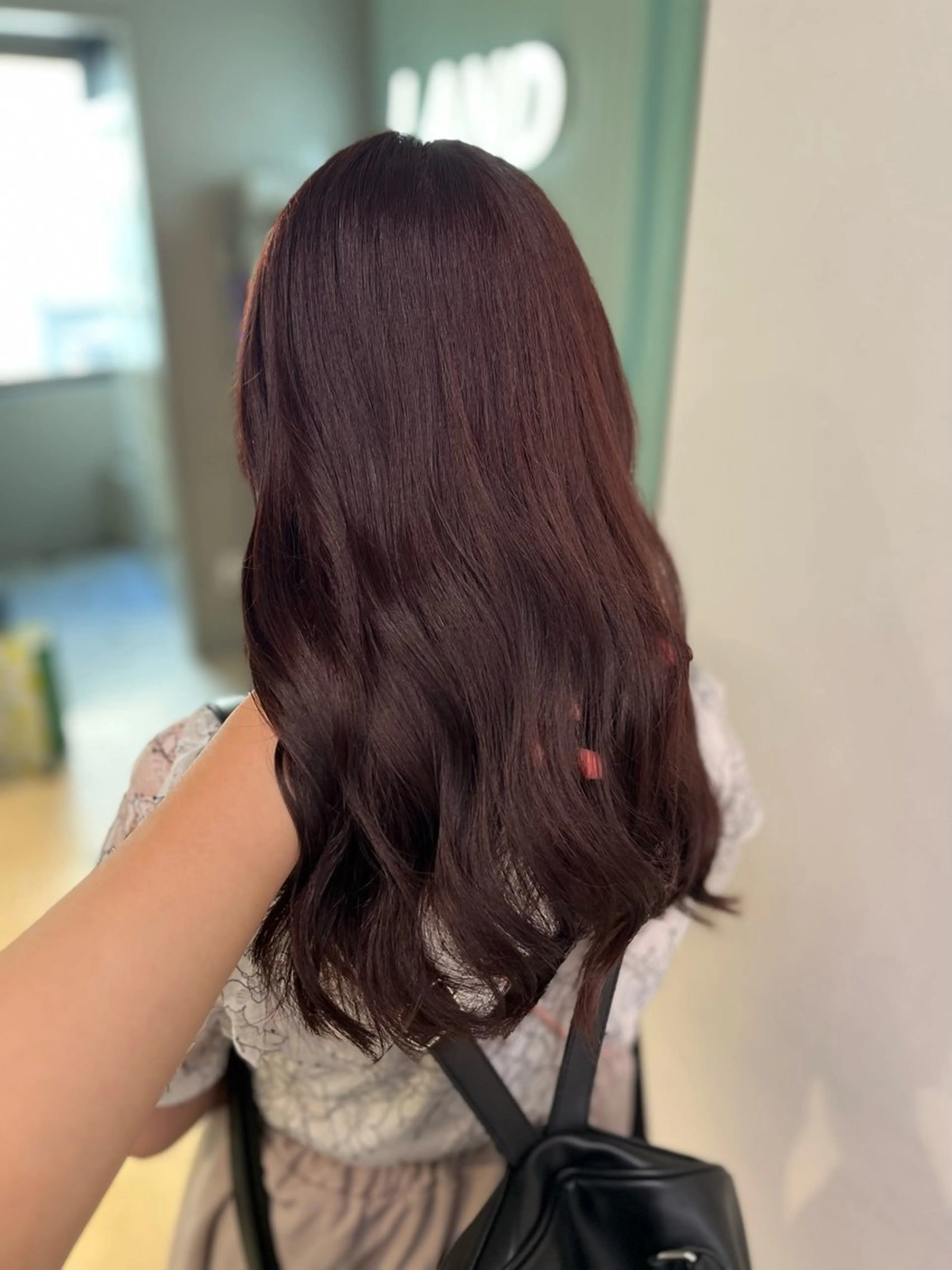 セミロング カラー ヘアアレンジ 愛されカラー🩷 はるなのヘアスタイル