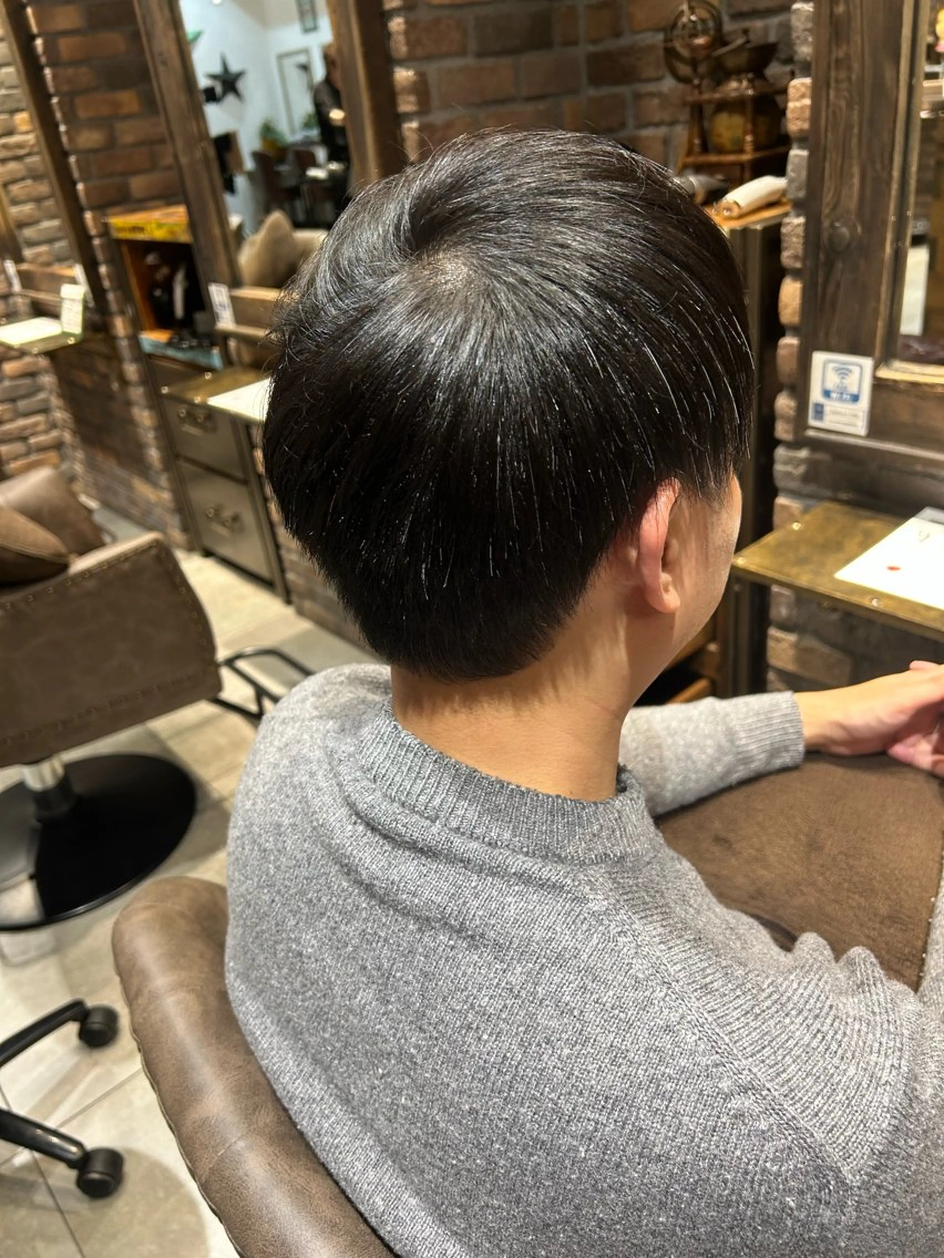 メンズ 寒河江 真希のヘアスタイル