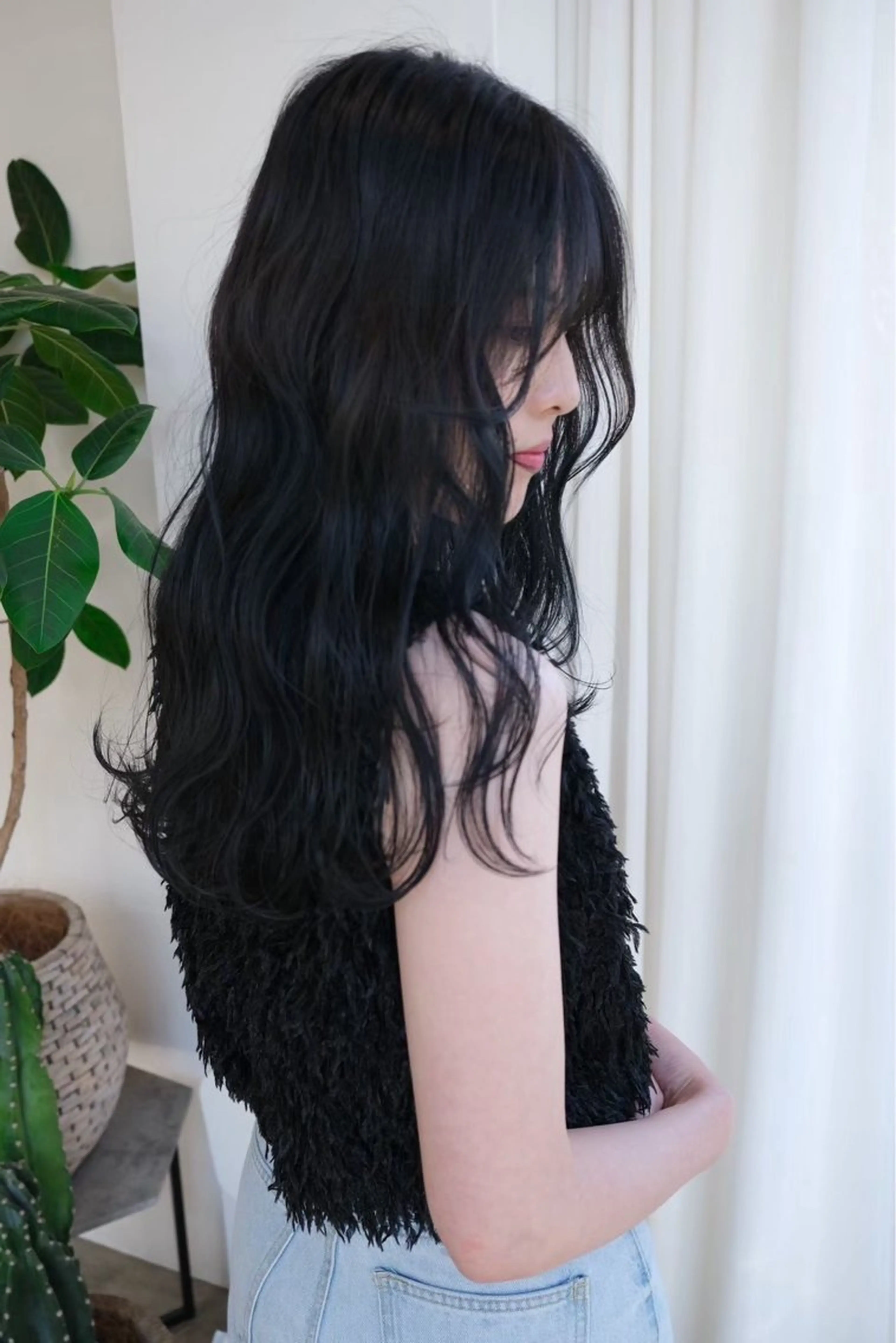 カラー ness 一花のヘアスタイル