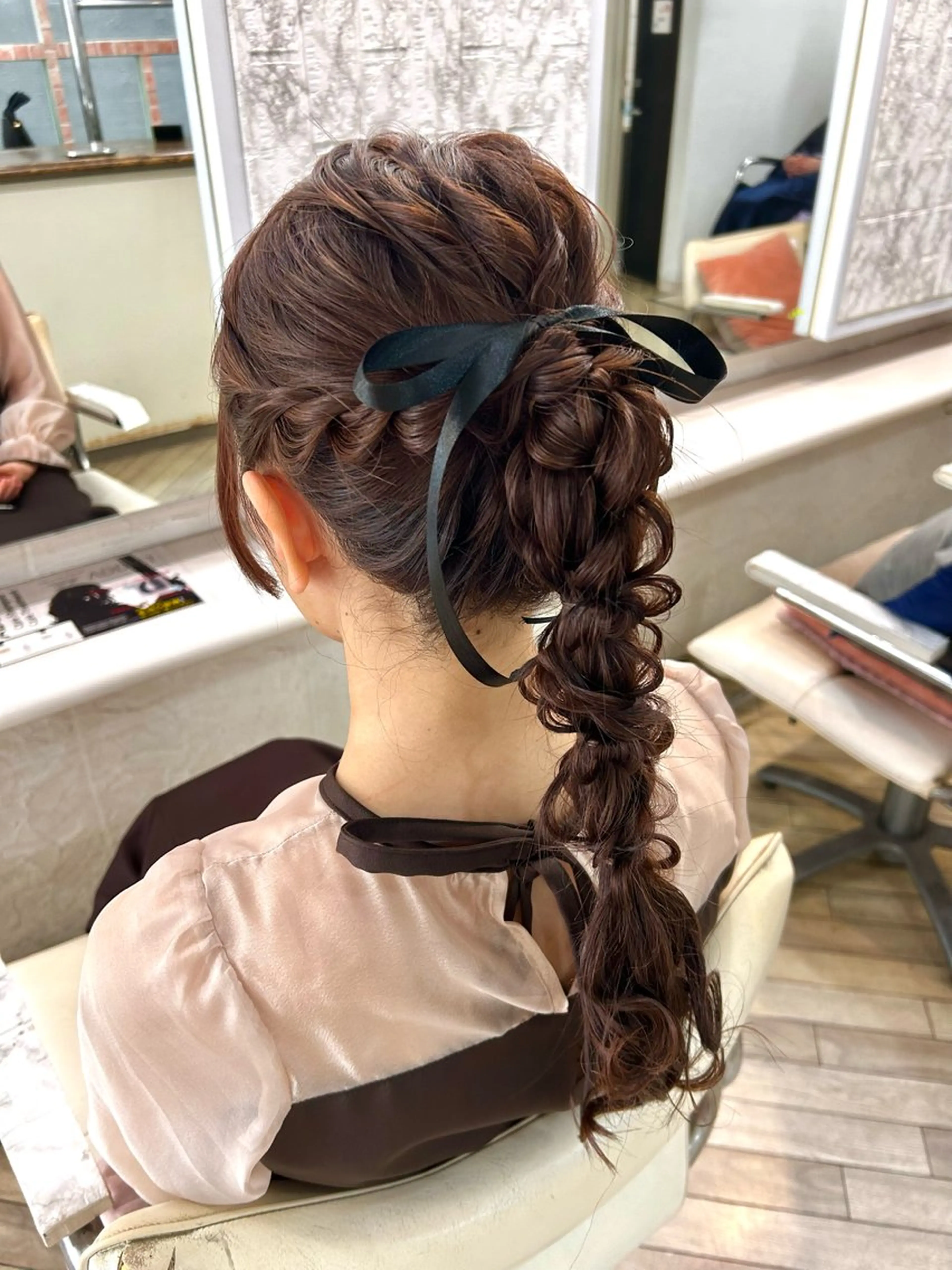 ロング ヘアアレンジ konomi⛓🩶 カラー/ヘアアレンジのヘアスタイル