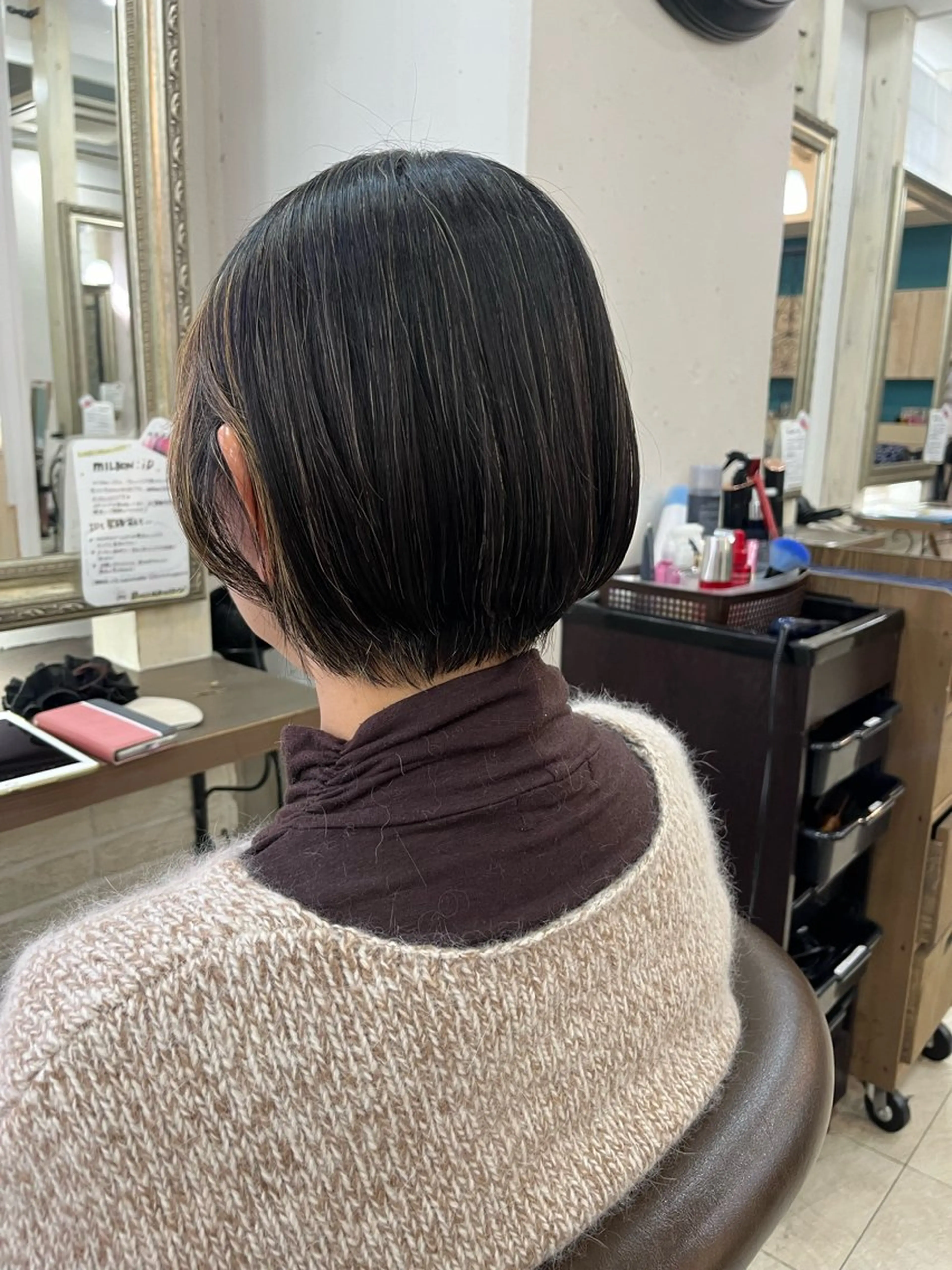 ショート ショートボブ ボブ ショートヘア 兒玉/暖色系🌹✨ 髪質改善🫧のヘアスタイル