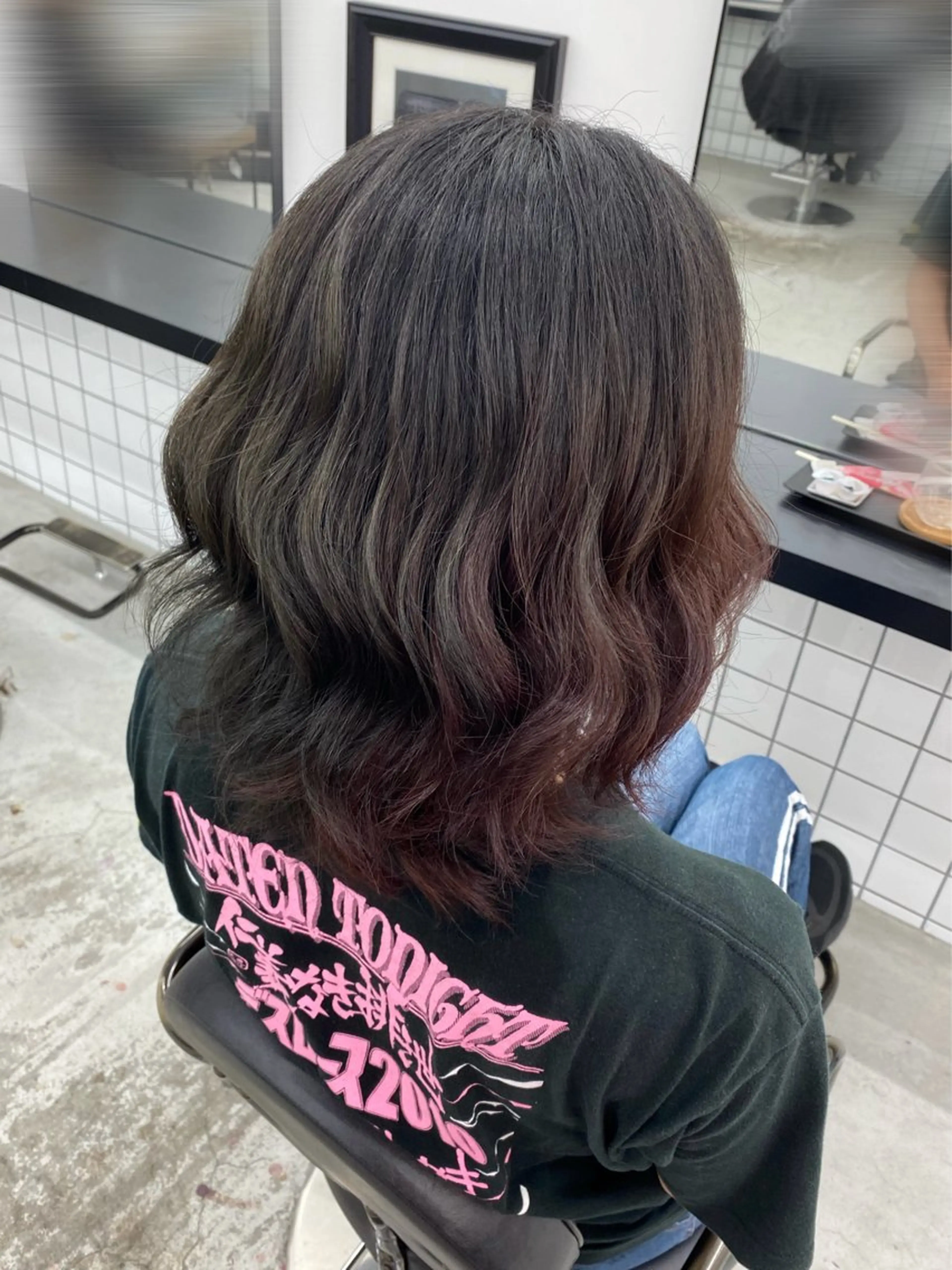 ミディアム カラー メンズ JILL🌟 せいゆのヘアスタイル