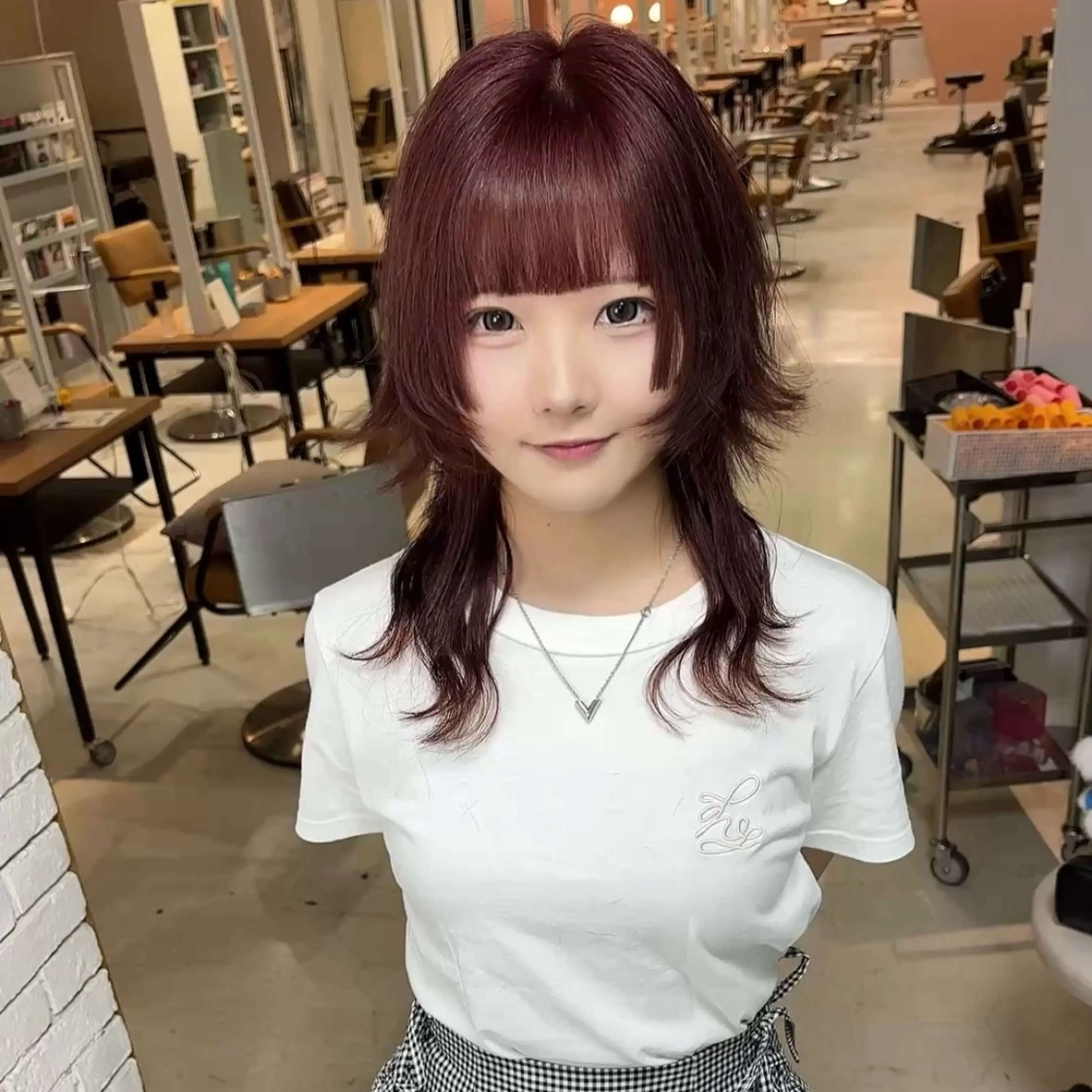 ミディアム 派手髪支持率No1 Eisukeのヘアスタイル