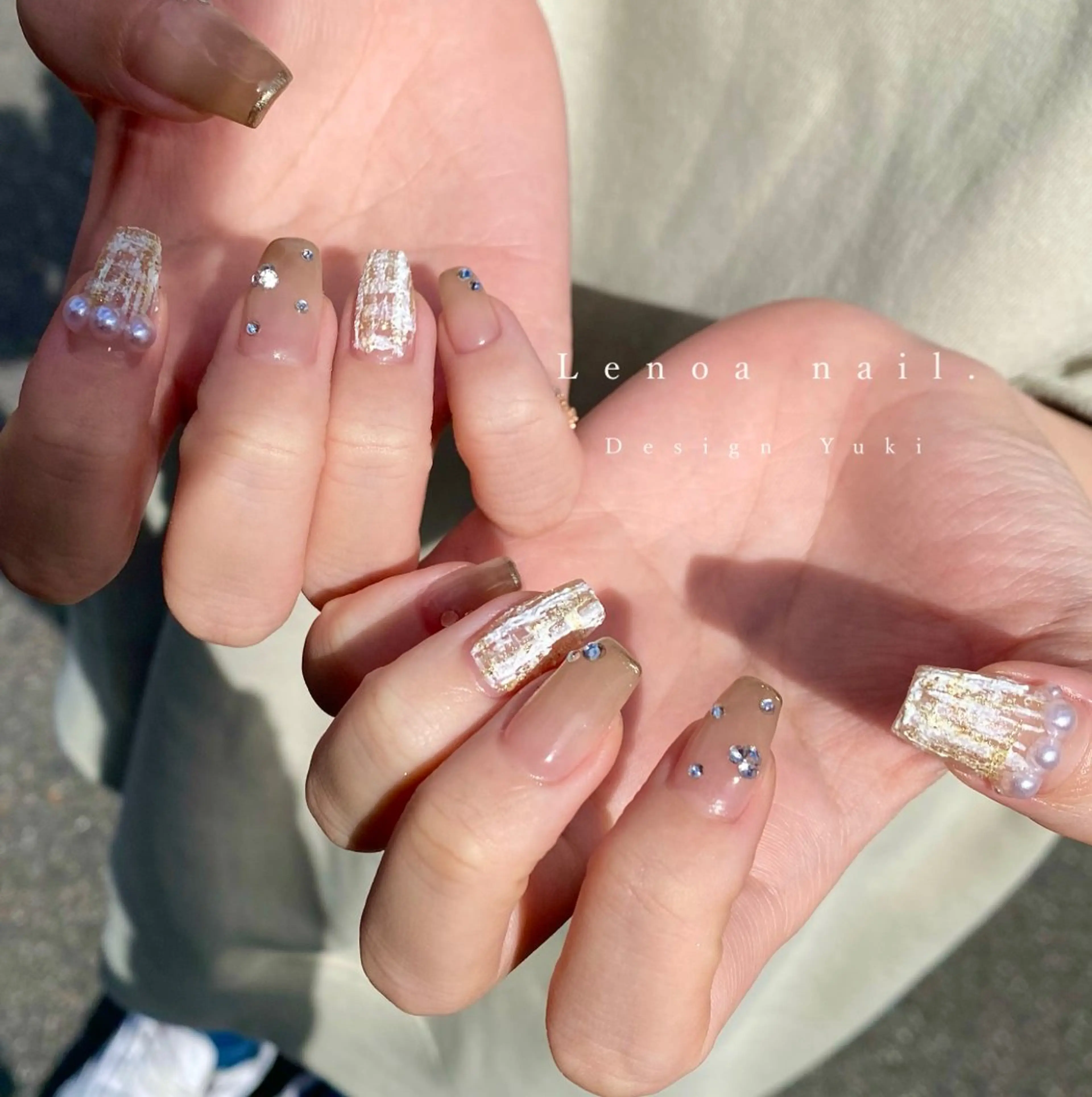 ネイル ハンドネイル Lenoa Yukiのネイルデザイン
