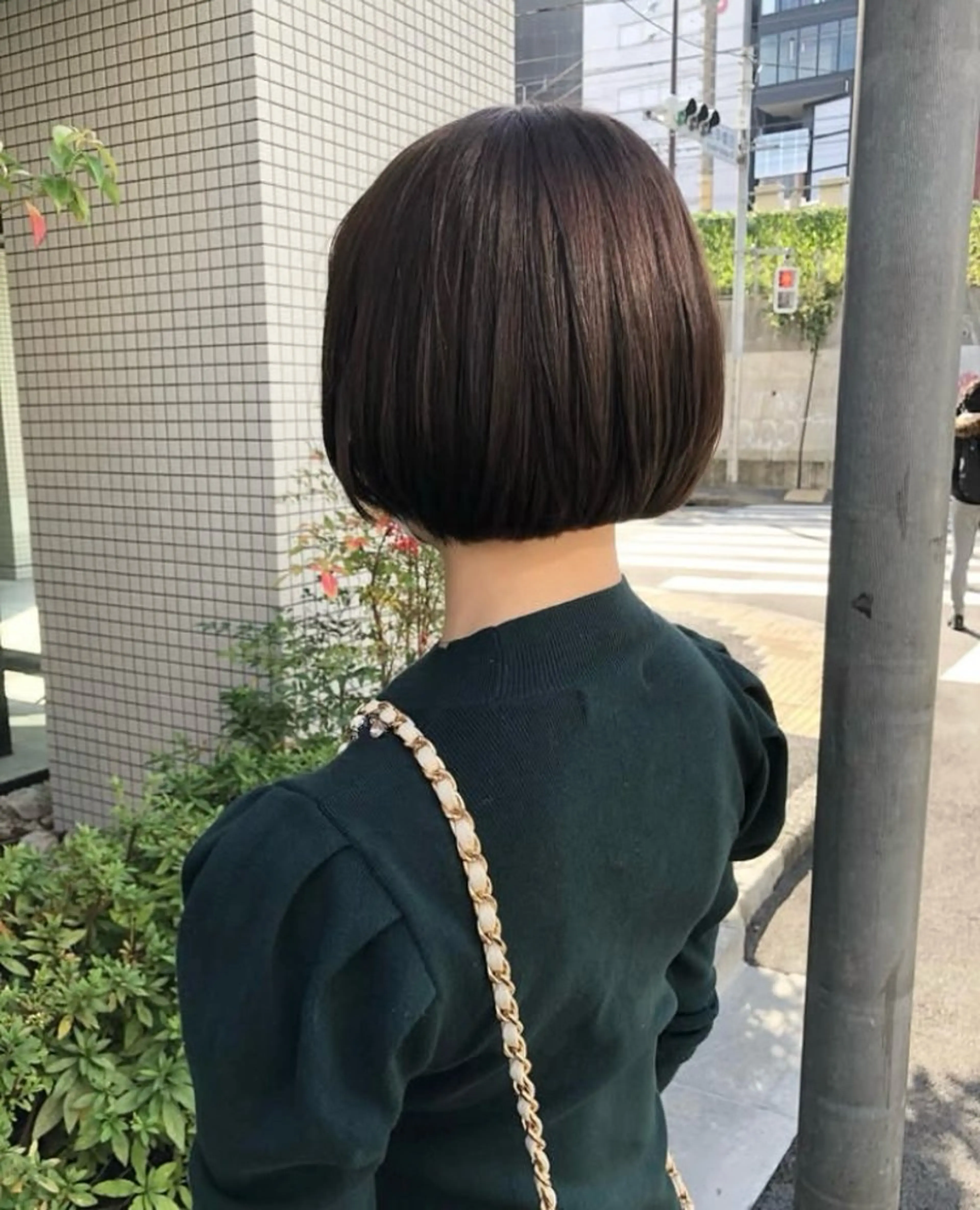 ショート ✨色持ちの良い艶 カラー✨蟹江真世のヘアスタイル