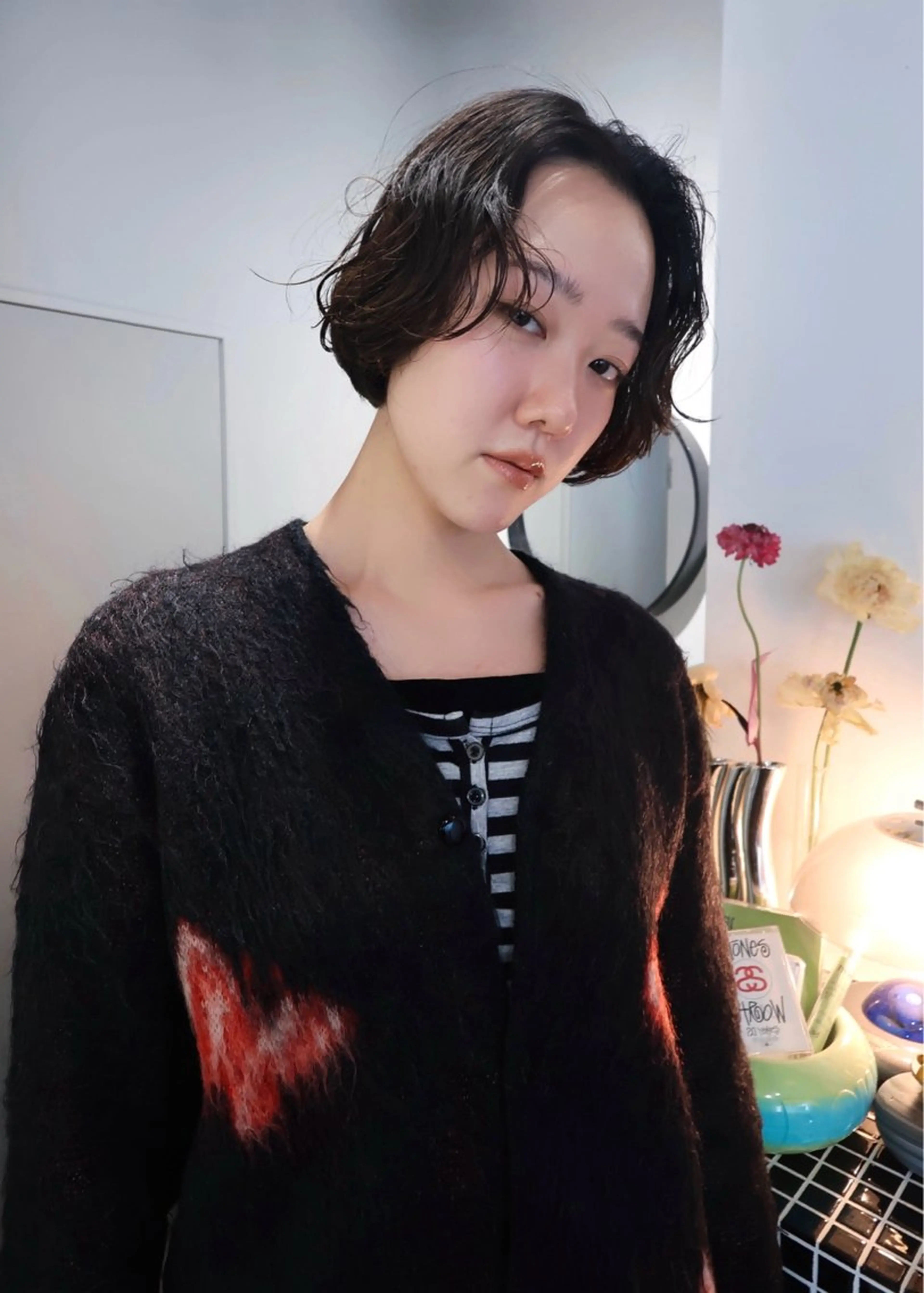 ミディアム カット パーマ groovy所属・学芸大学 /ボブ SaKuraのヘアスタイル