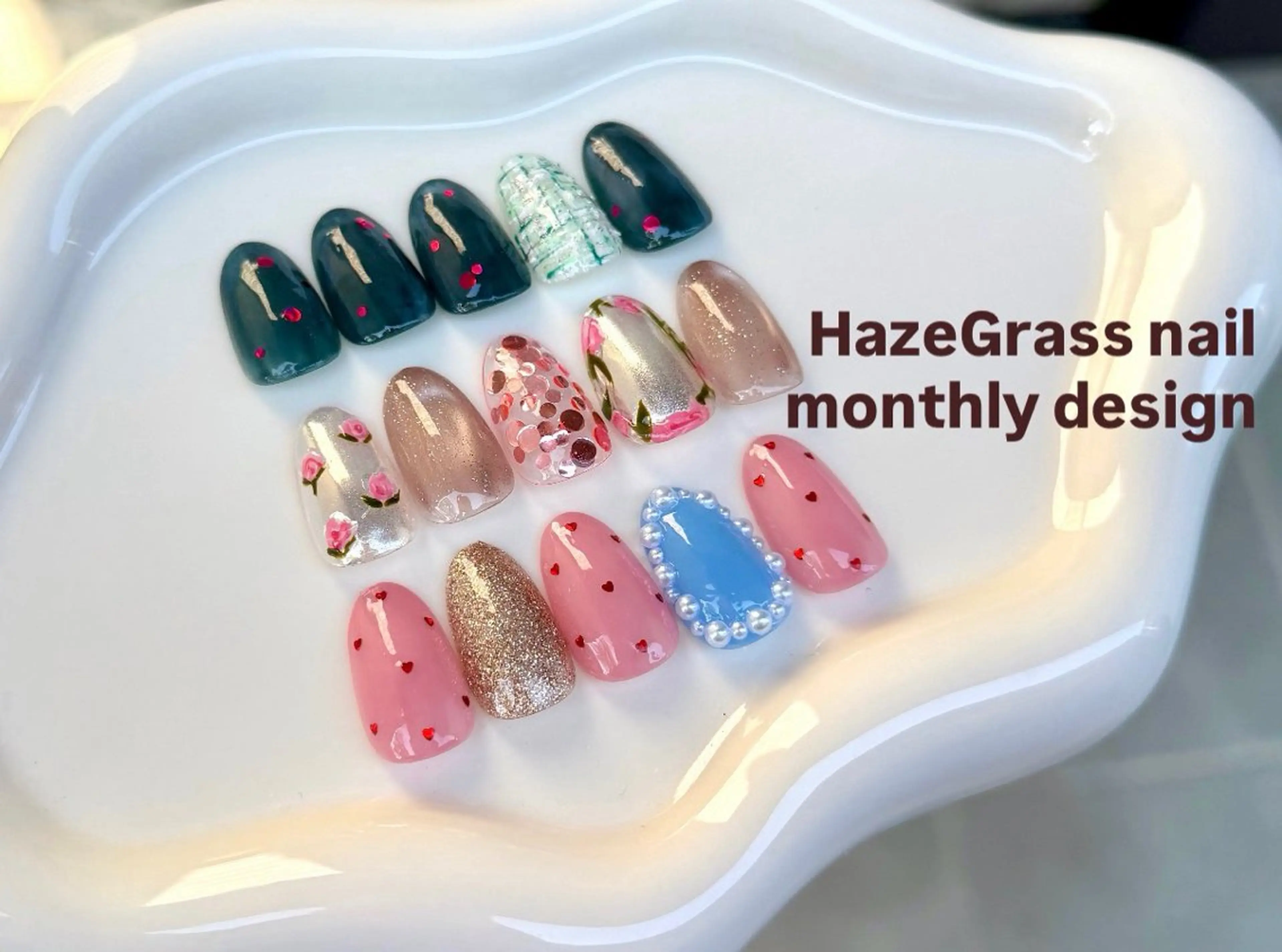 ネイル ハンドネイル HazeGrass NAILのネイルデザイン