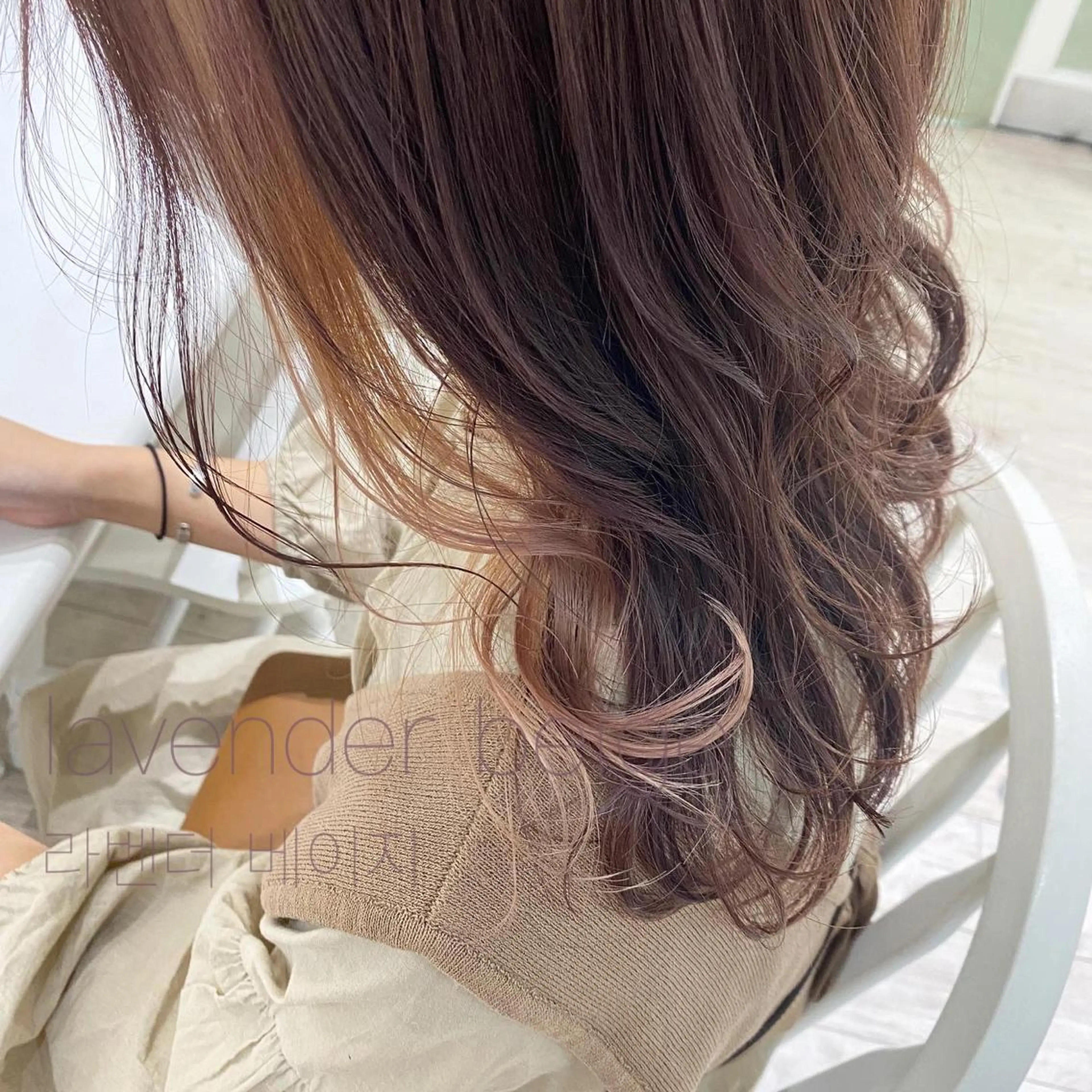 ミディアム カラー 髪質改善サロン🫧 戎谷栞菜のヘアスタイル