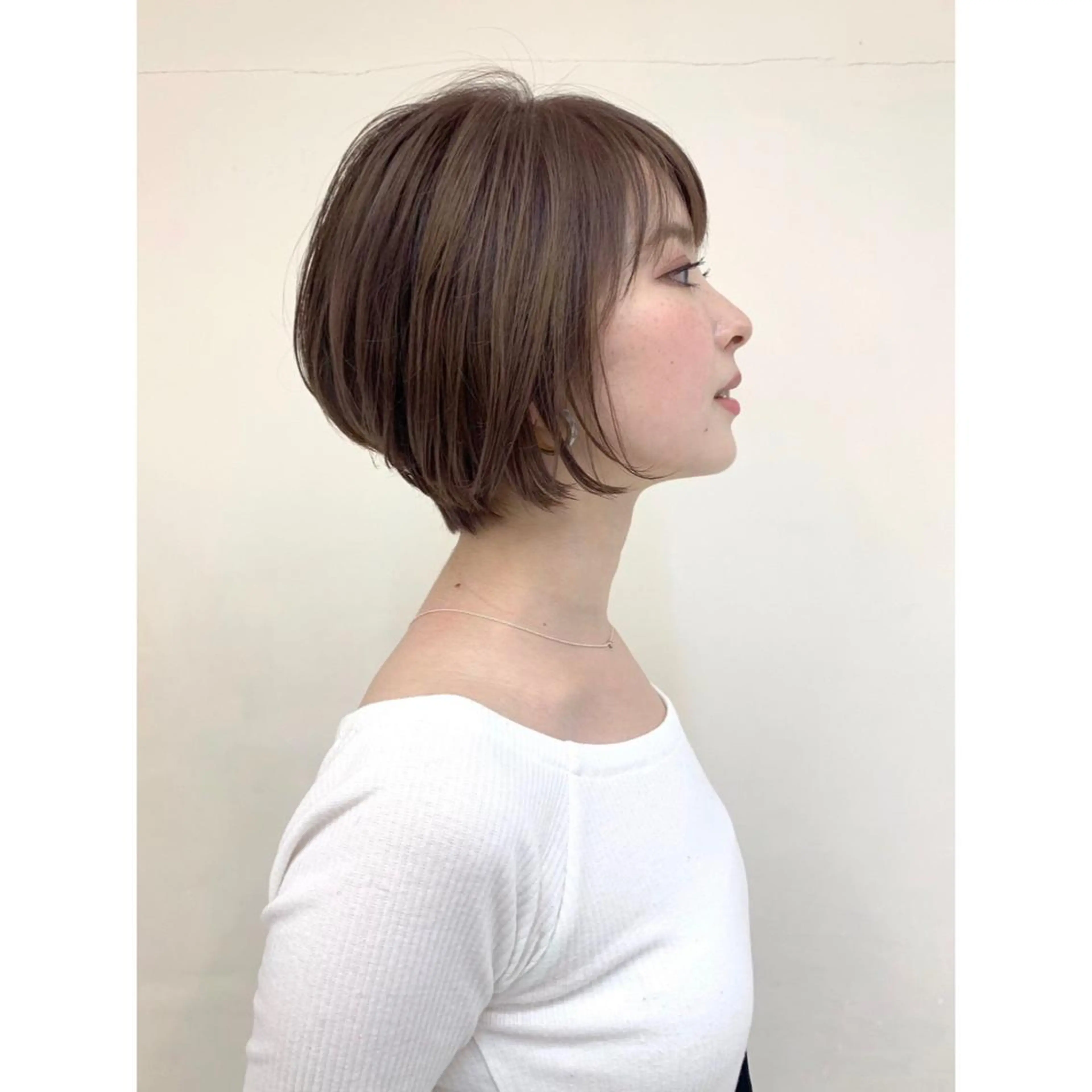 ショート ショートボブ ボブ ショートヘア 牧野美波💎ショート ヘア/カット/天神のヘアスタイル