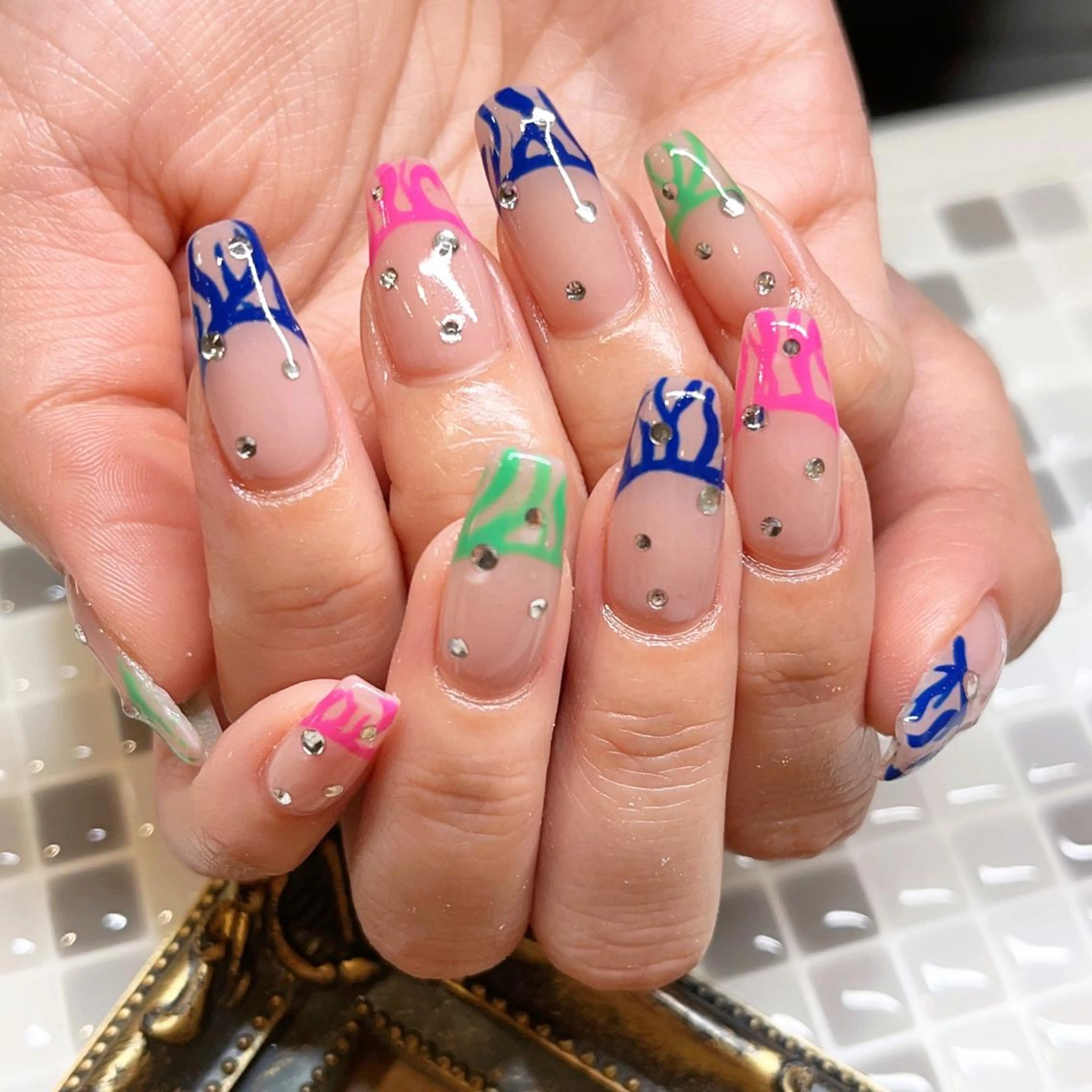 ネイル アートネイル nailist yuiのネイルデザイン