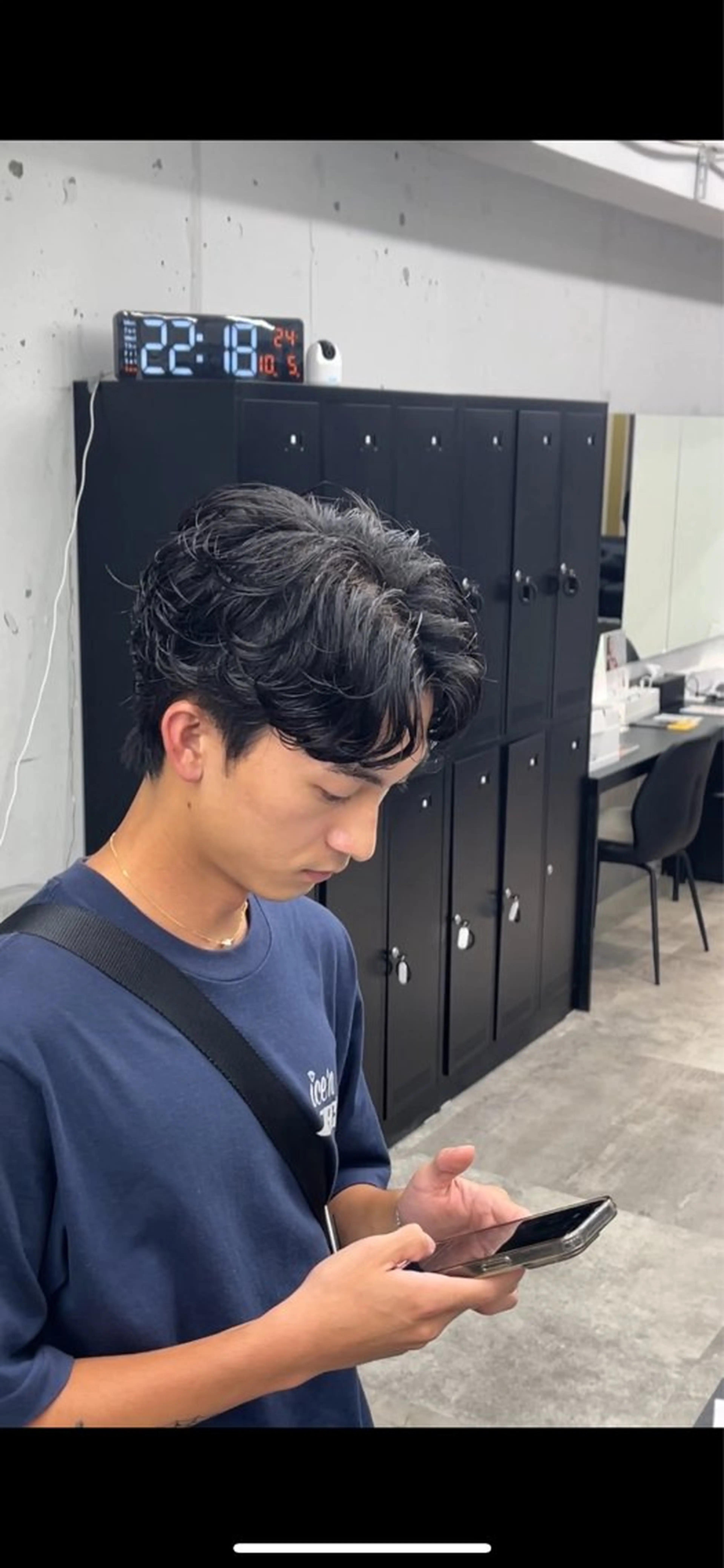 パーマ メンズ カット パーマ ØVARL　Jingumae所属・OVARL/ メンズパーマ/きらりのヘアスタイル