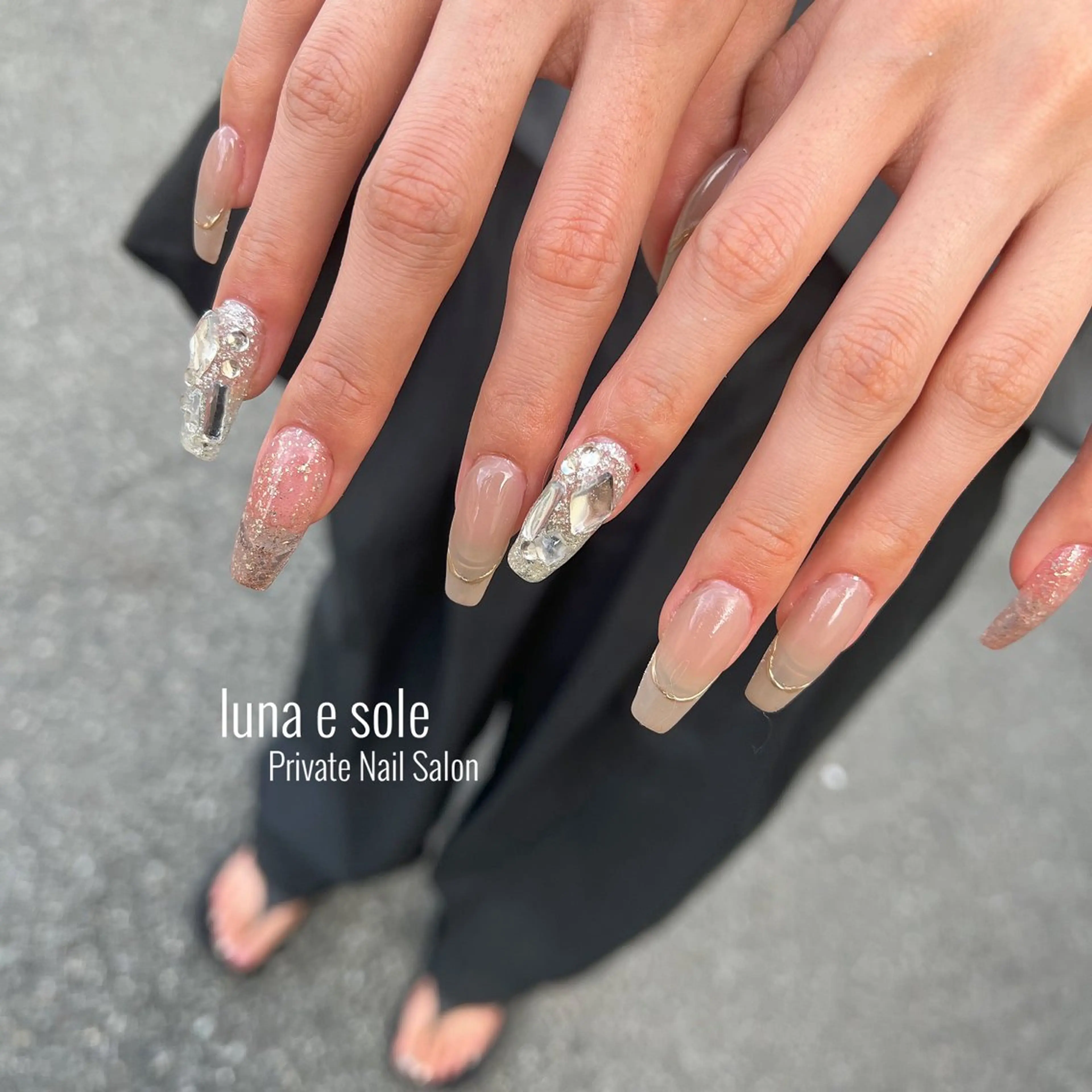 ネイル Luna e  Soleのネイルデザイン