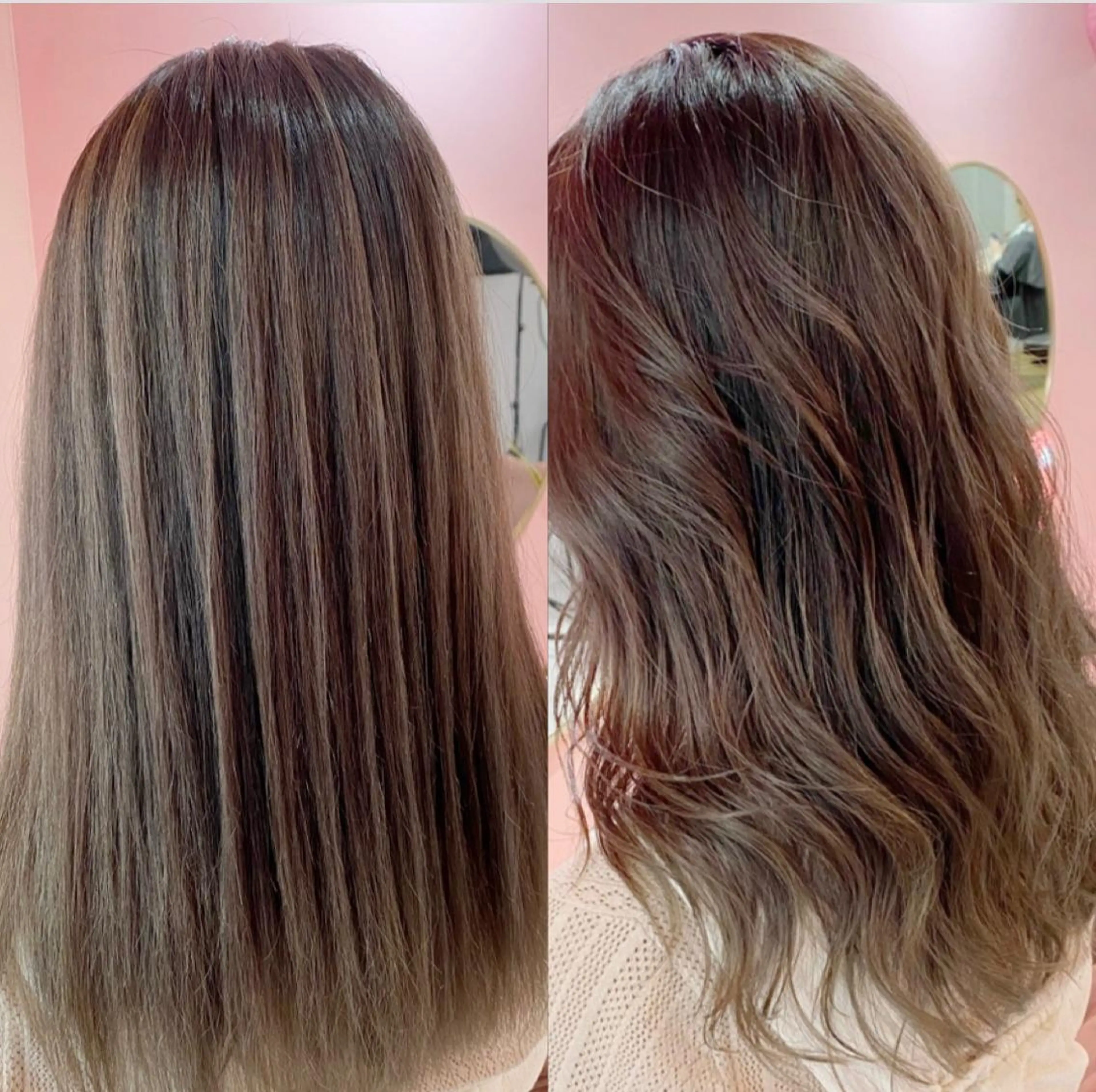 ロング カラー プル艶職人/ にしものヘアスタイル