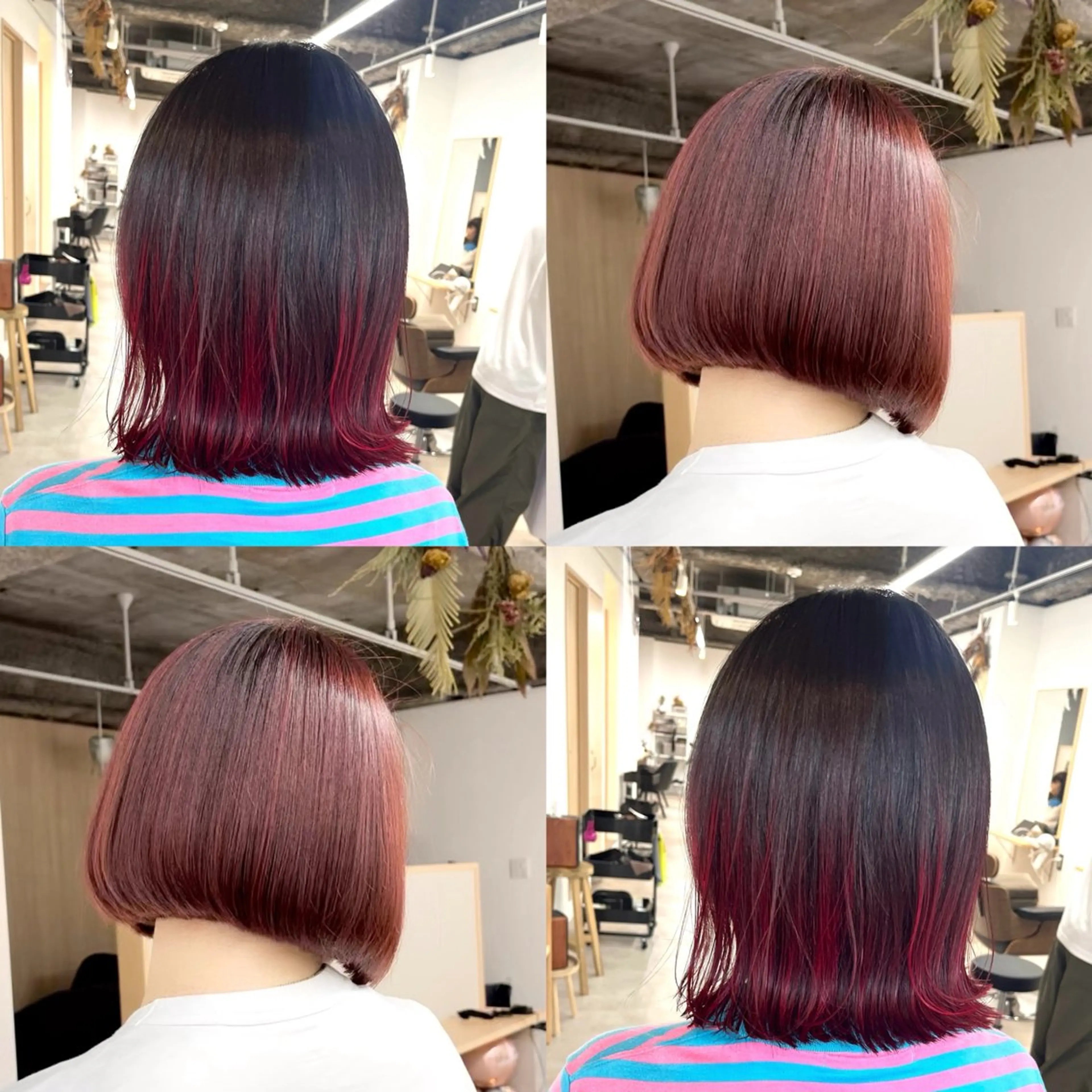 ✨透明感カラー＋トリートメントの写真