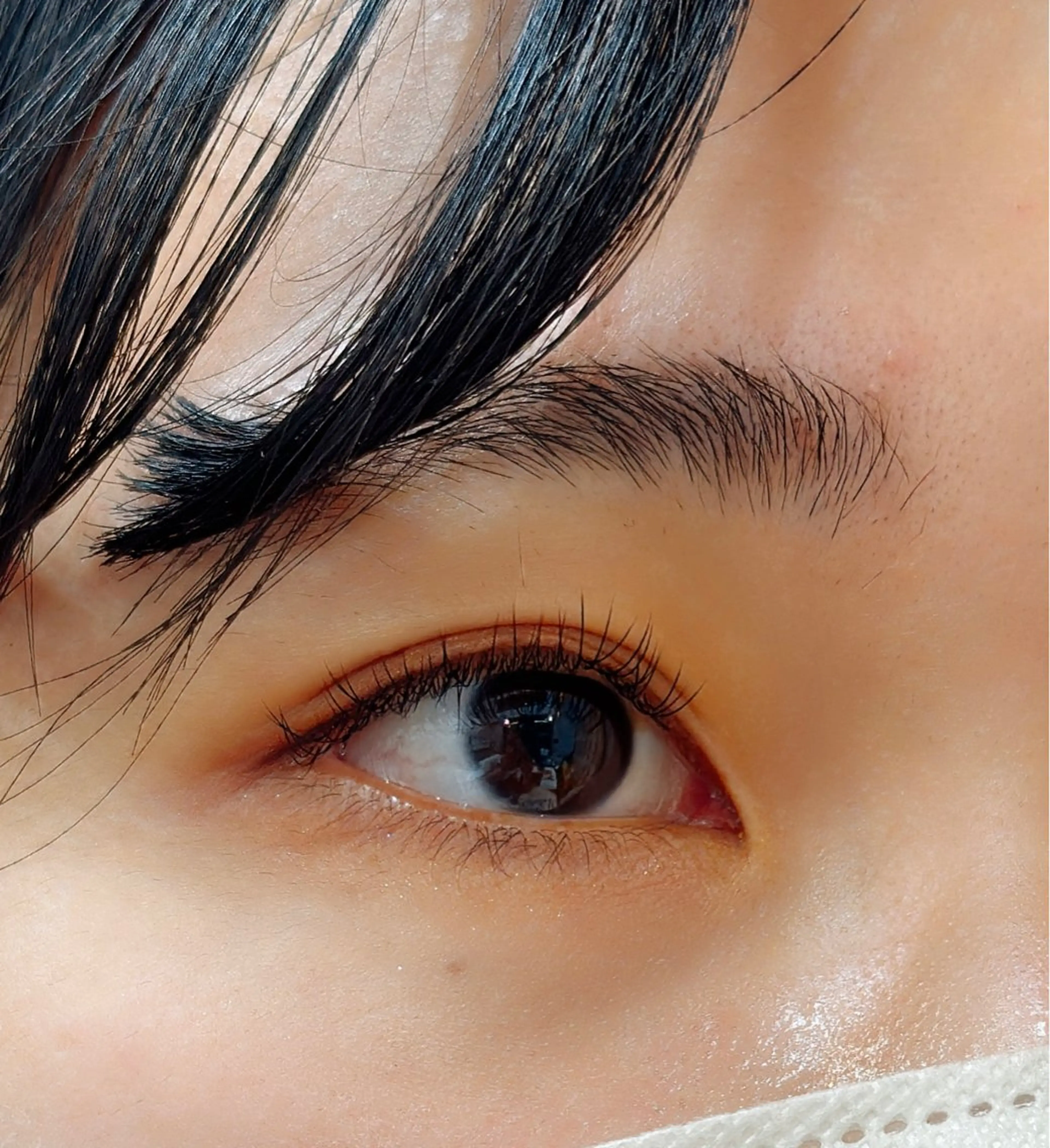 マツエク・マツパ Cカール フラットラッシュ ナチュラル 髙尾 綺女のマツエク・マツパデザイン