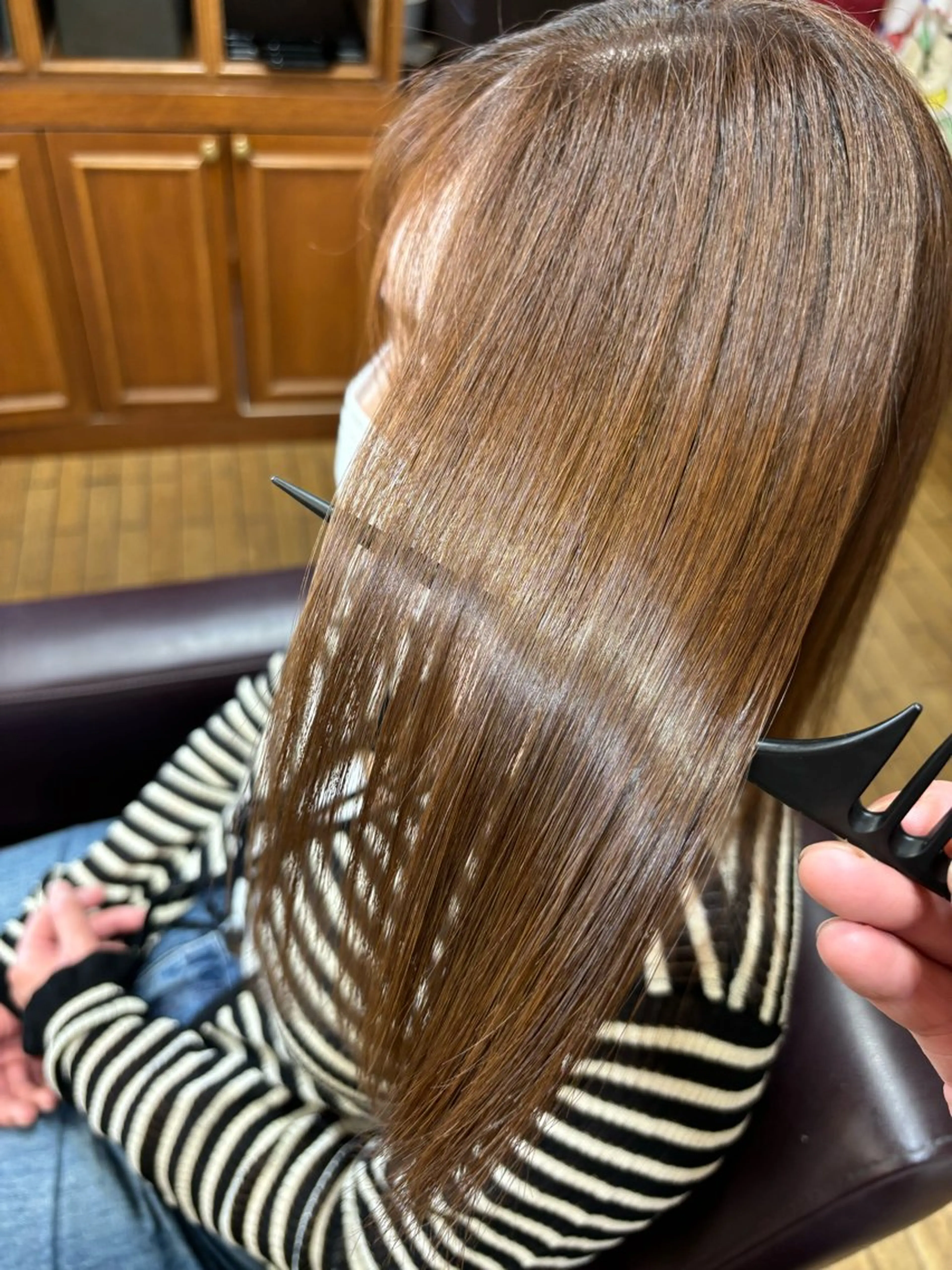 ラピスキーズ 古橋のヘアスタイル