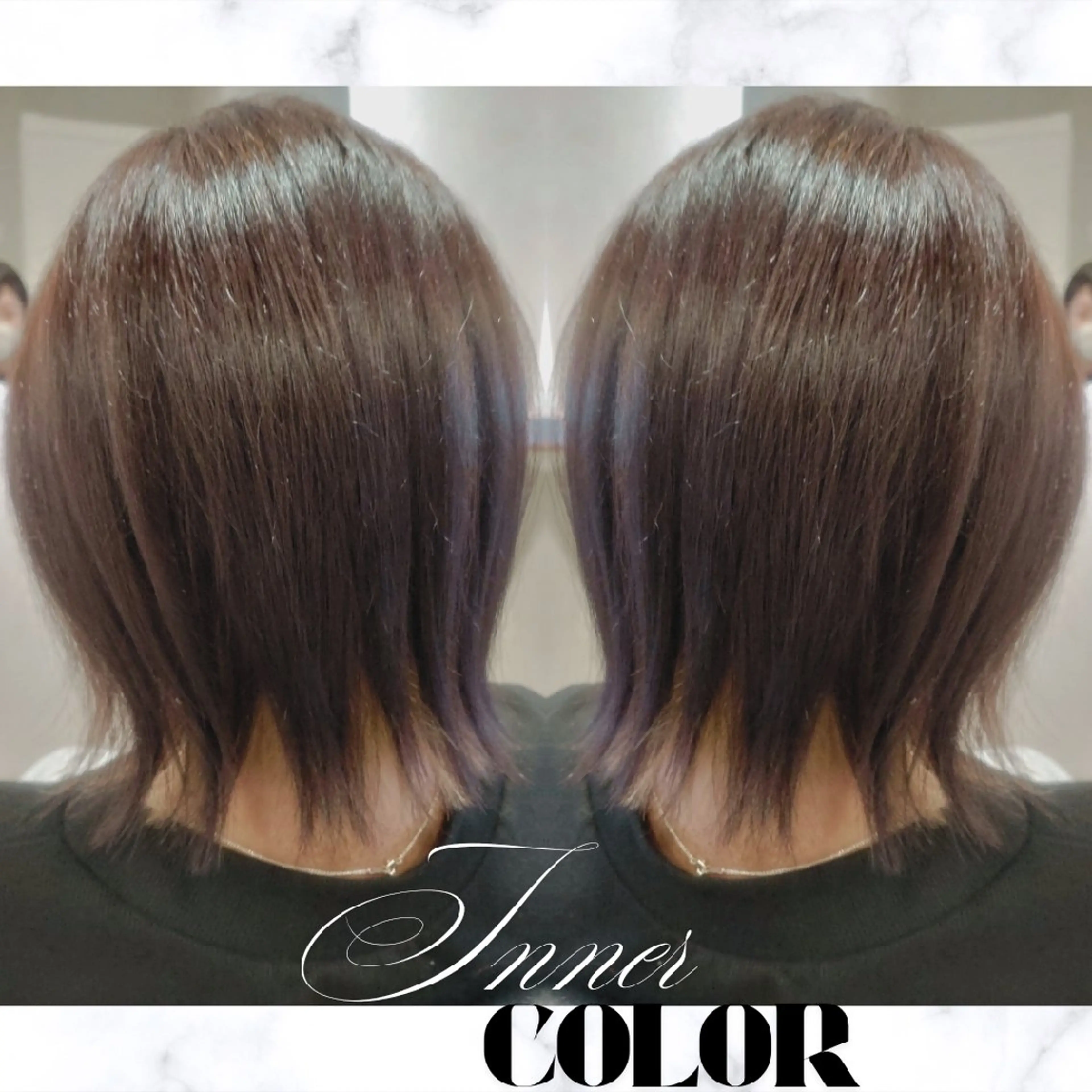 ミディアム カラー カット GR 髪質改善トリートメント×ヘッドスパ【ジーアール】所属・🌺中村🌺毎日楽し くなる髪をご提案✨のヘアスタイル