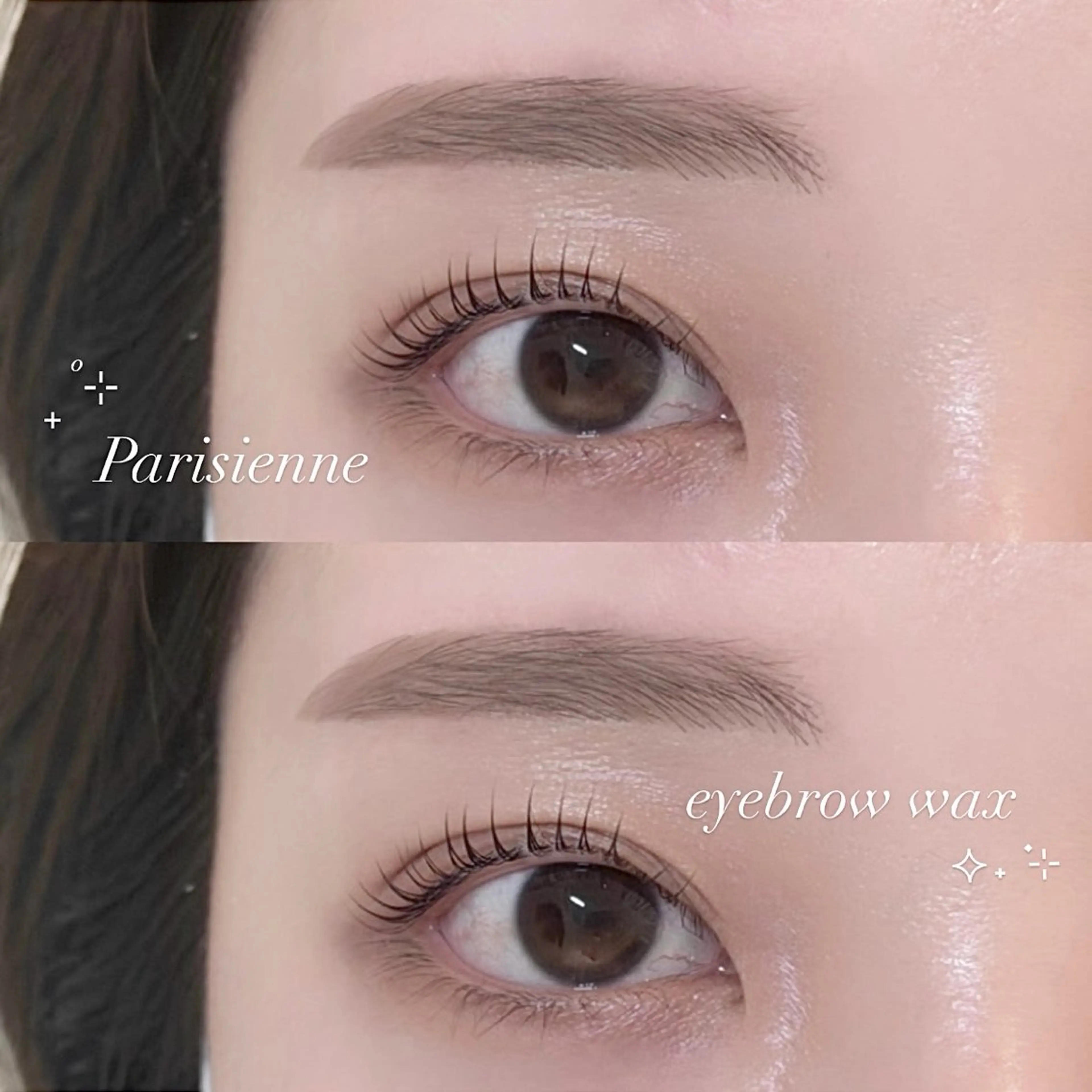 ₊˚⊹ まつ毛パーマorパリジェンヌ＋アイブロウワックス ˖ ࣪ ⊹の写真