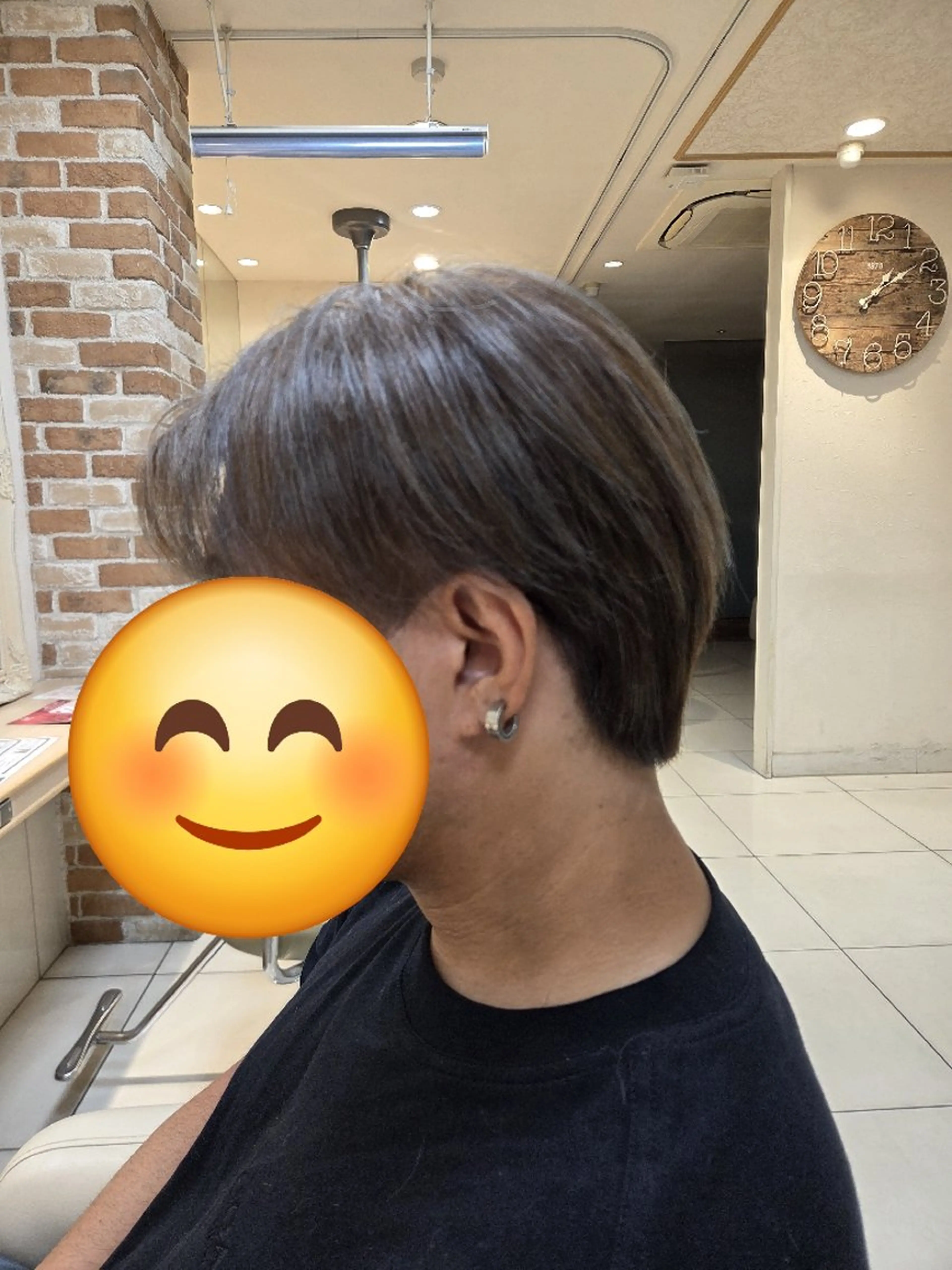 ショート ハイライト カット ヘアカラー メンズパーマ/カラー /カット/樋口捷✂️のヘアスタイル