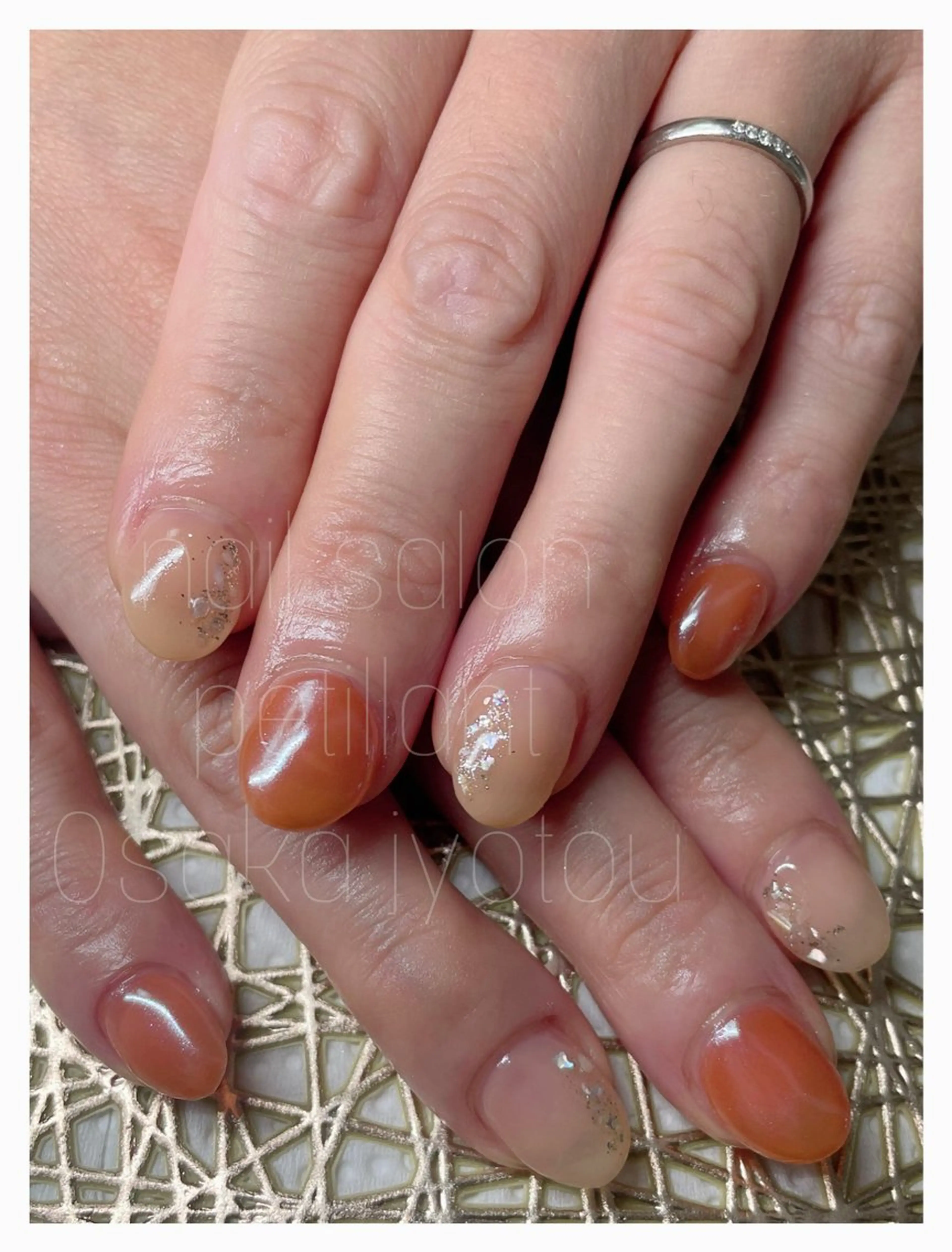 ネイル キラキラネイル nail salon petillantのネイルデザイン