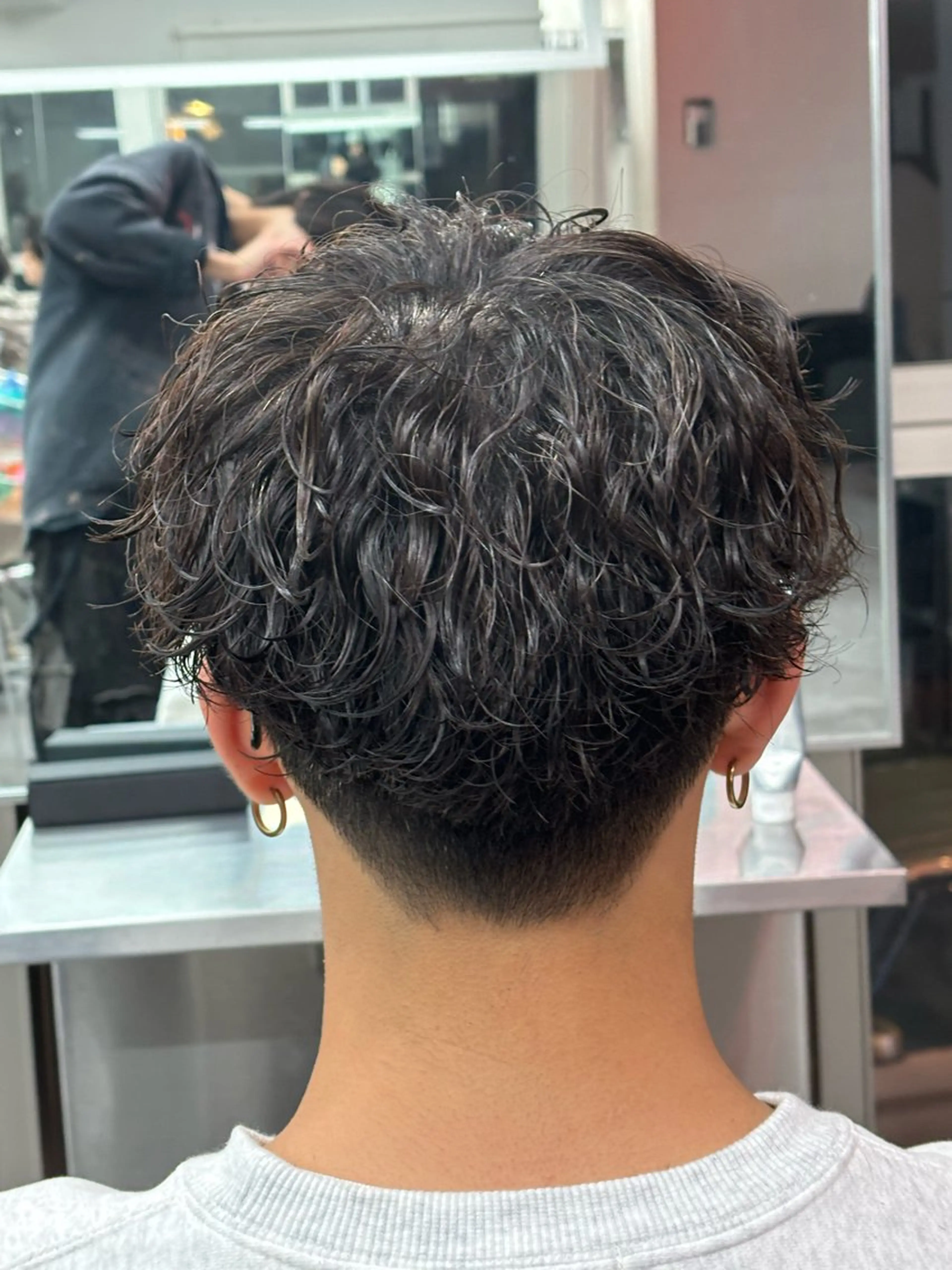 ショート メンズ カット パーマ ヘアセット お悩み解消✨/ メンズパーマ✨/直樹のヘアスタイル