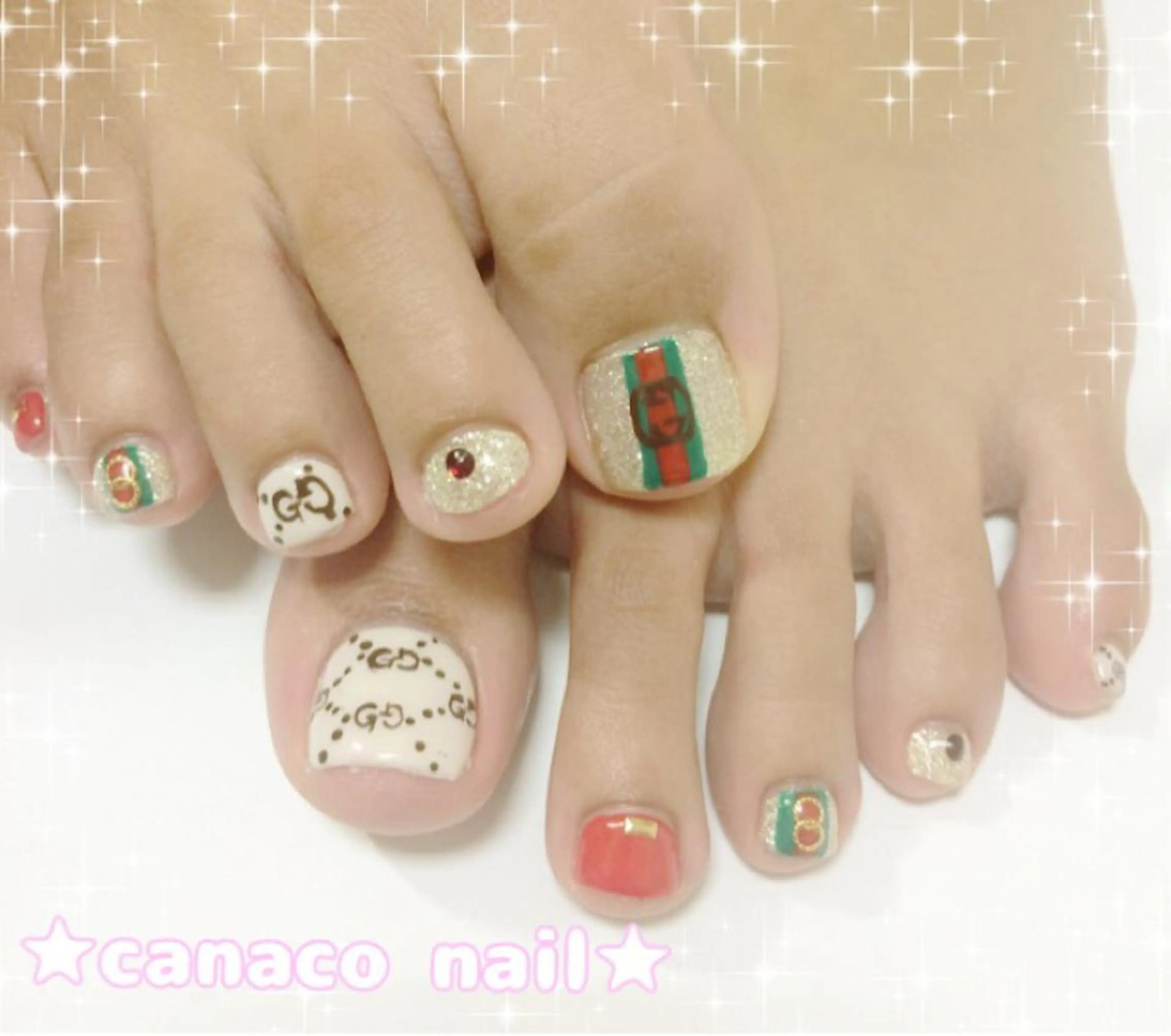 ネイル アートネイル ベテランネイル cnc  nailのネイルデザイン